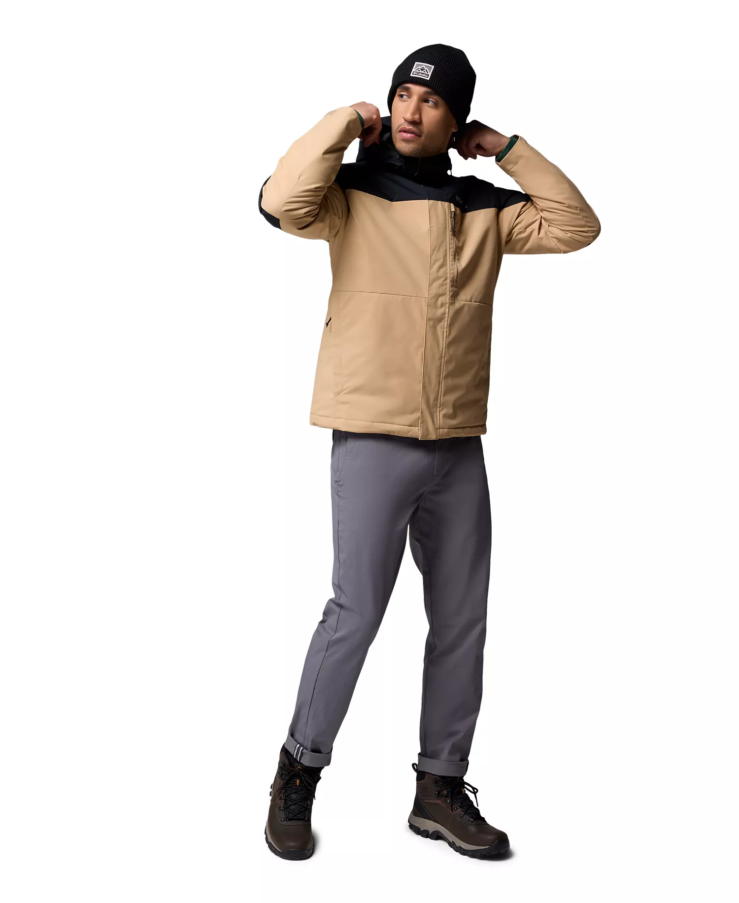 Men's Hikebound Insulated Jacket - Canoe/black - XL
