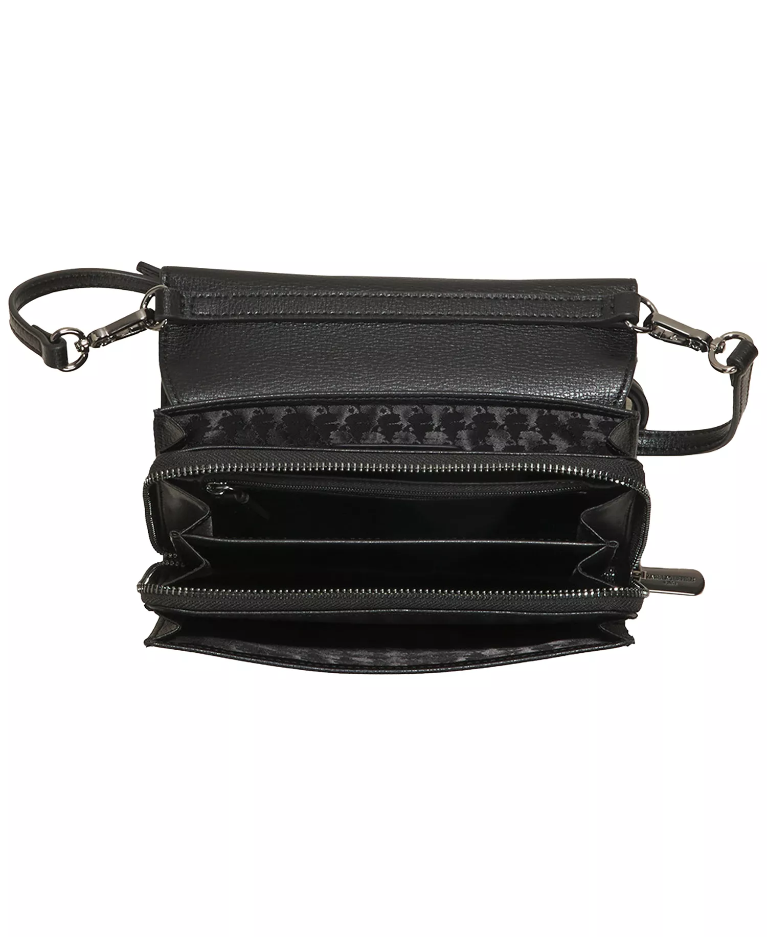 Lourdes Crossbody with Cate Pins - Black W/ Kpins - NO SIZE