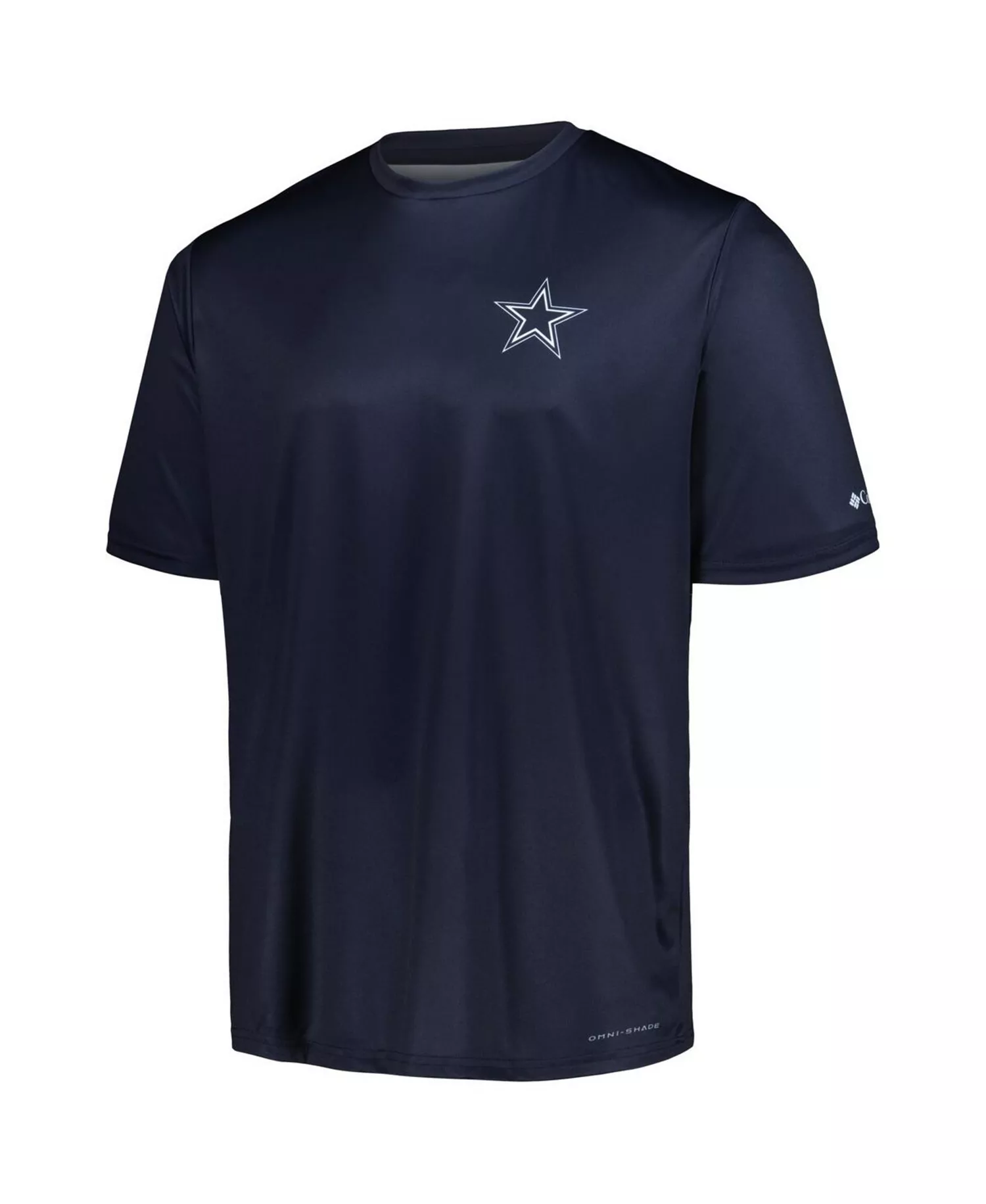 Men's Navy Dallas Cowboys Terminal Tackle Omni-Shade Texas T-Shirt - Navy - L