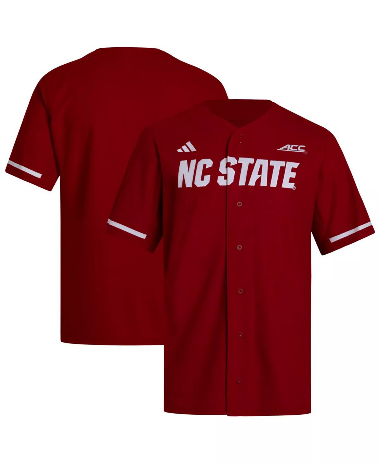 Men's Red NC State Wolfpack Replica Baseball Jersey - Red - 2XL