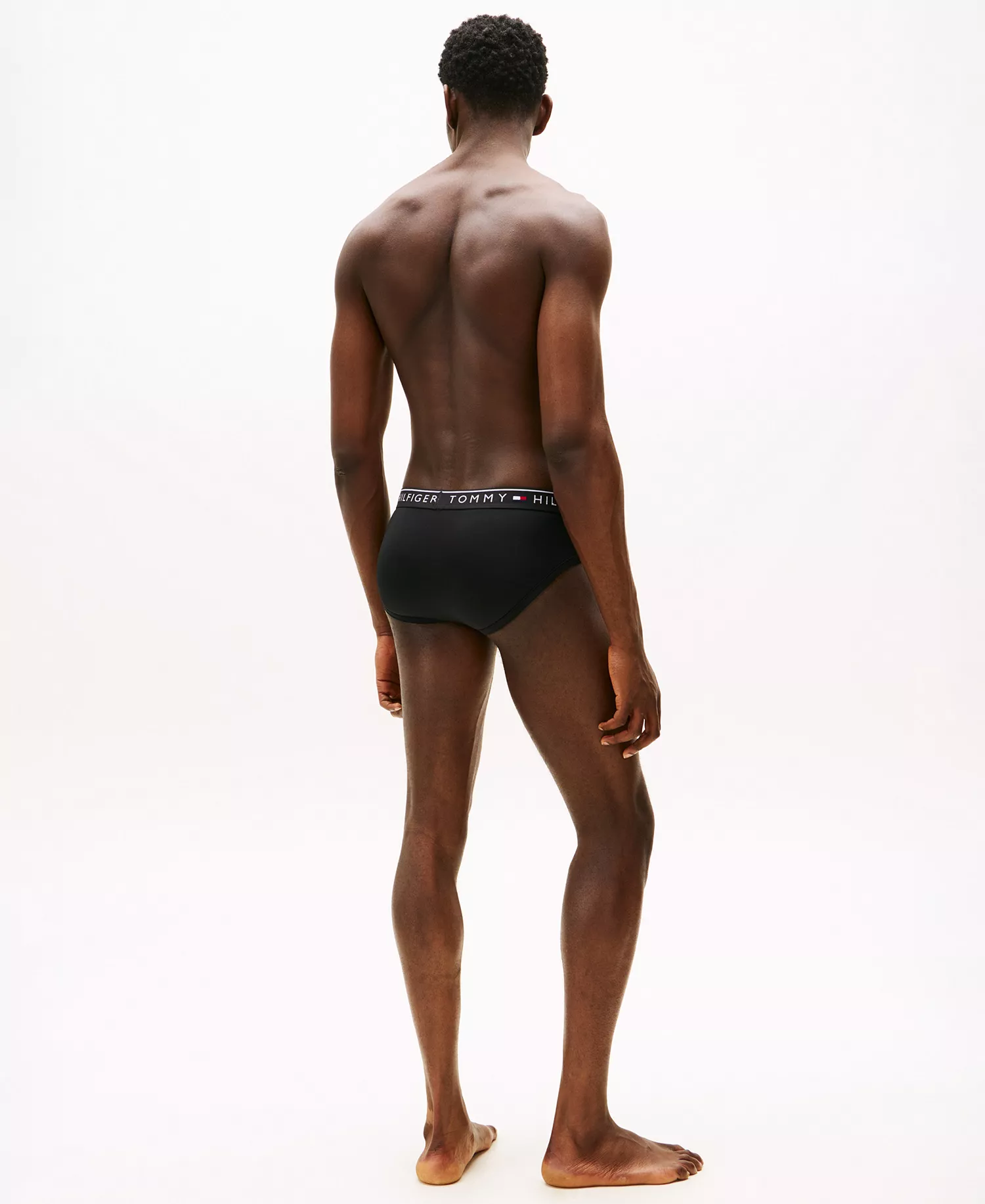 Men's 3-Pack Micro Moisture-Wicking Briefs Set - Black - L