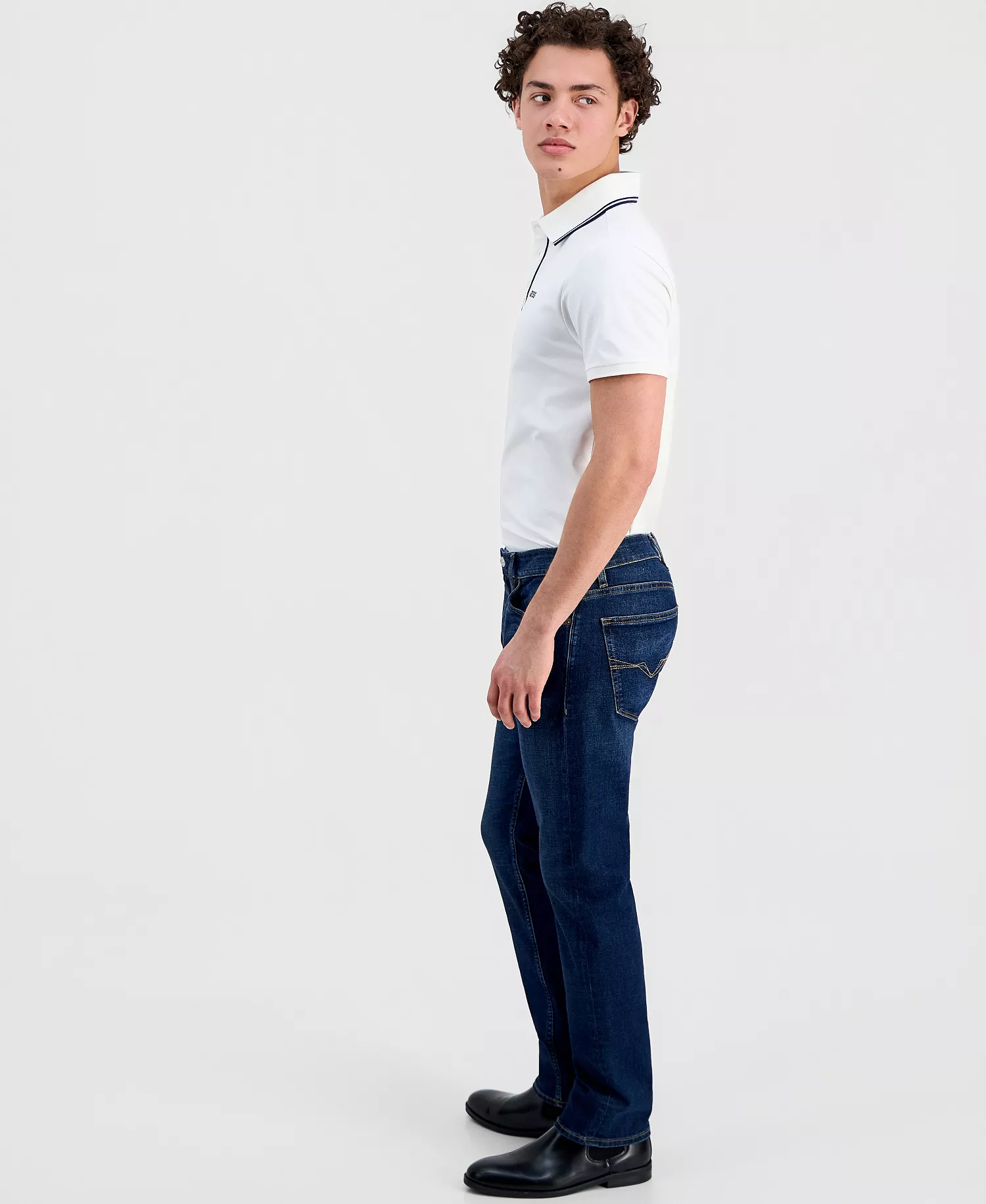 Men's Slim Straight Fit Jeans  - Blue Guitar - 30 - 30