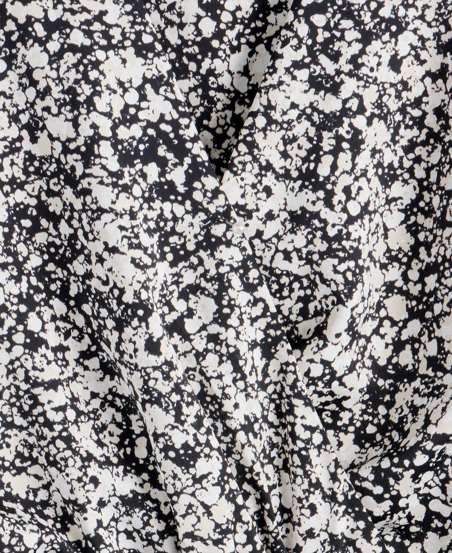 Women's Dolman-Sleeve Surplice-Neck Dress, Macy's Exclusive - Jade Spots Blk - S