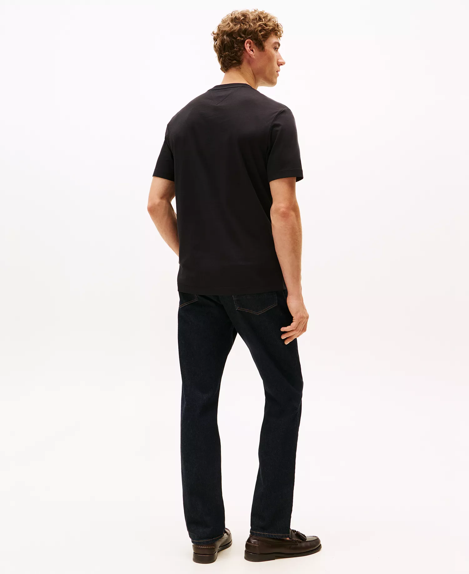 Men's Chest Insert Logo Short-Sleeve T-Shirt - Black - L