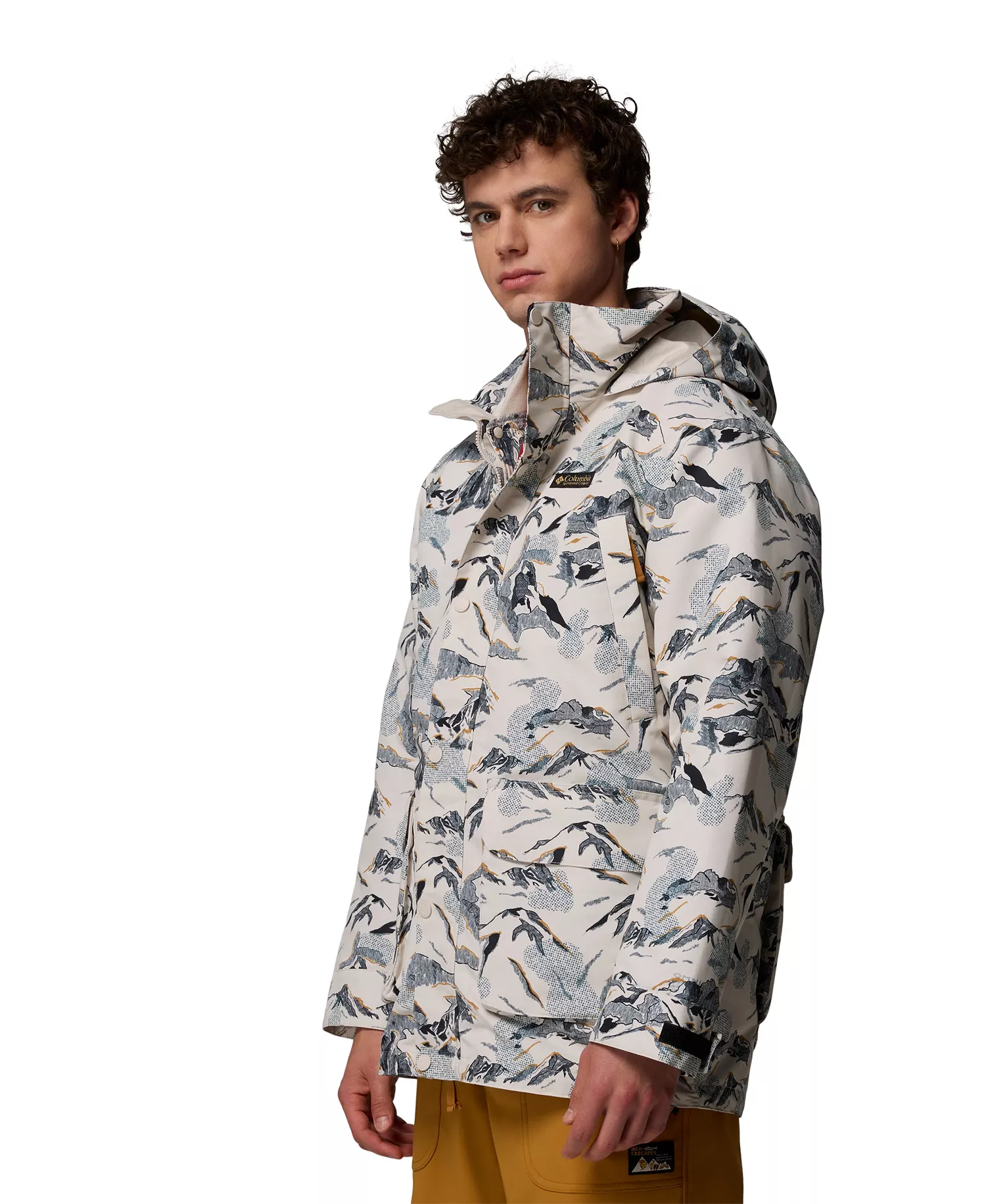 Men's High Cascades Interchange Reversible Bomber Jacket - Dark stone - M