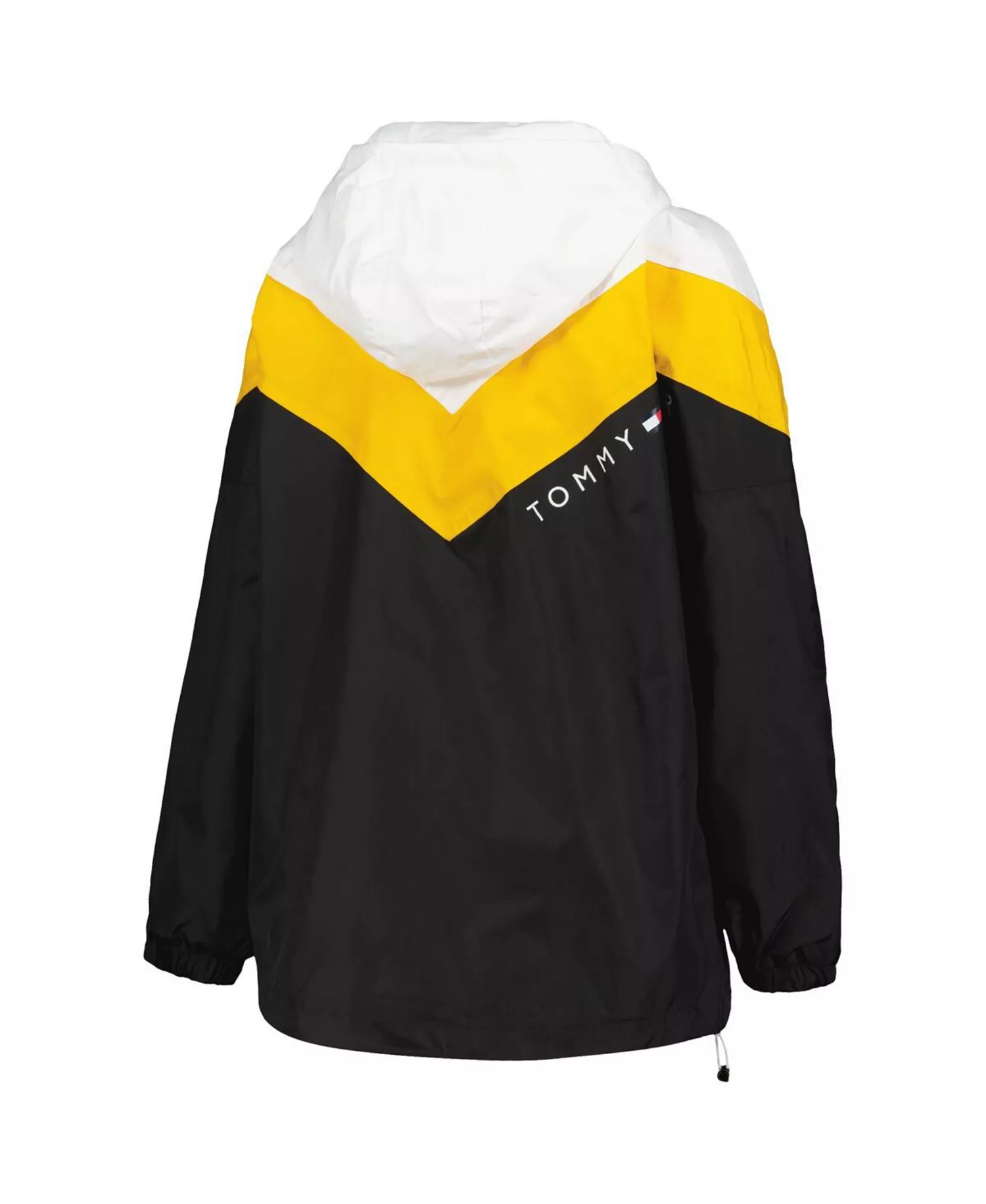 Women's Black, Gold Boston Bruins Staci Half-Zip Windbreaker Jacket - Black, Gold - L