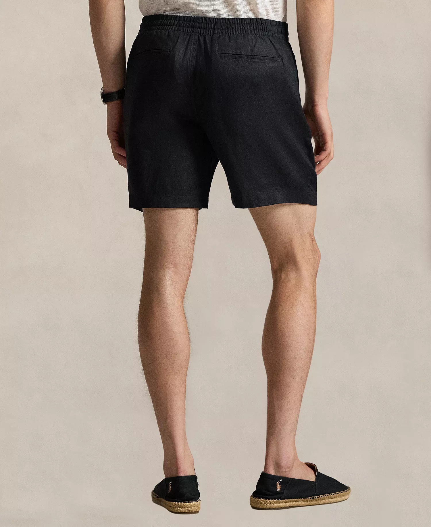Men's Prepster Drawstring Shorts - Polo Black - XL