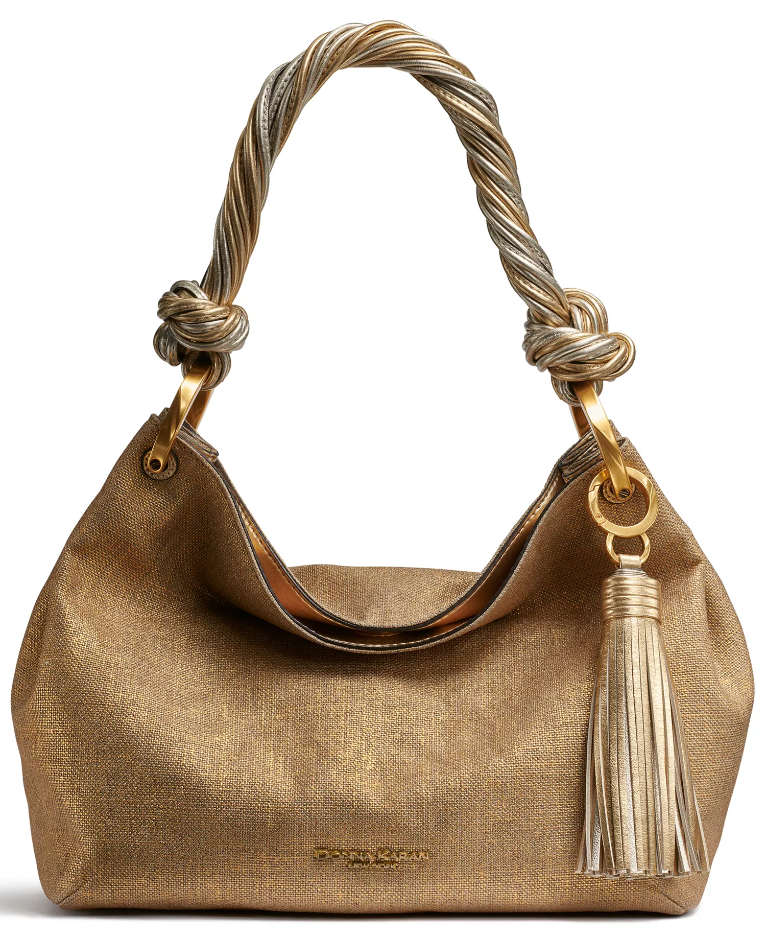 Glenwood Small Metallic Shoulder Bag - Gold - NO SIZE