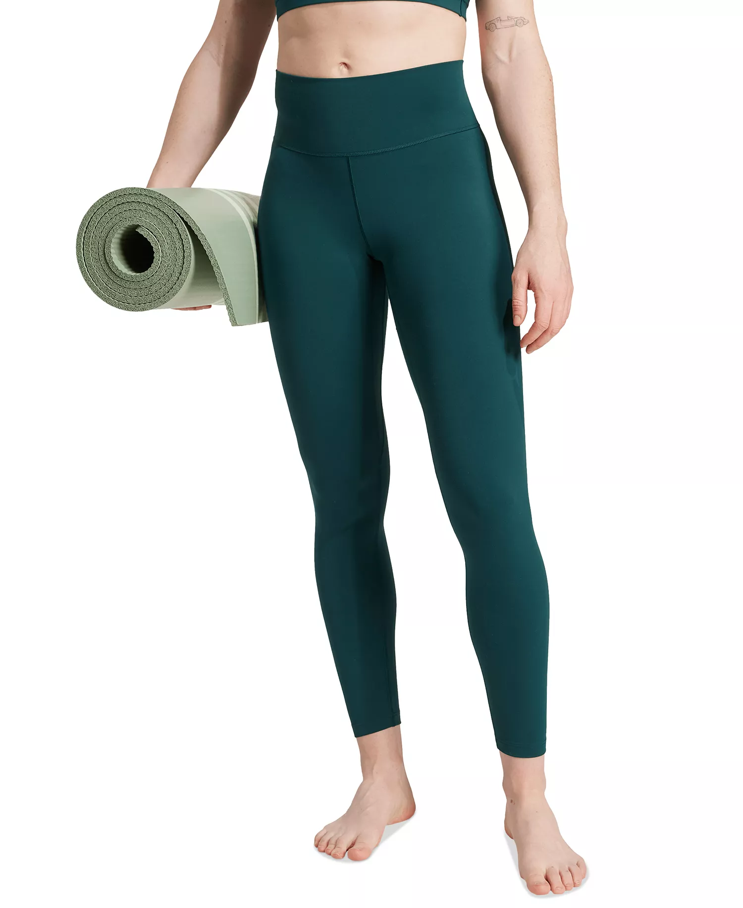 Women's All Me High-Waist Pull-On 7/8 Leggings - Aurora Ivory/aurora Ivory - 2XL