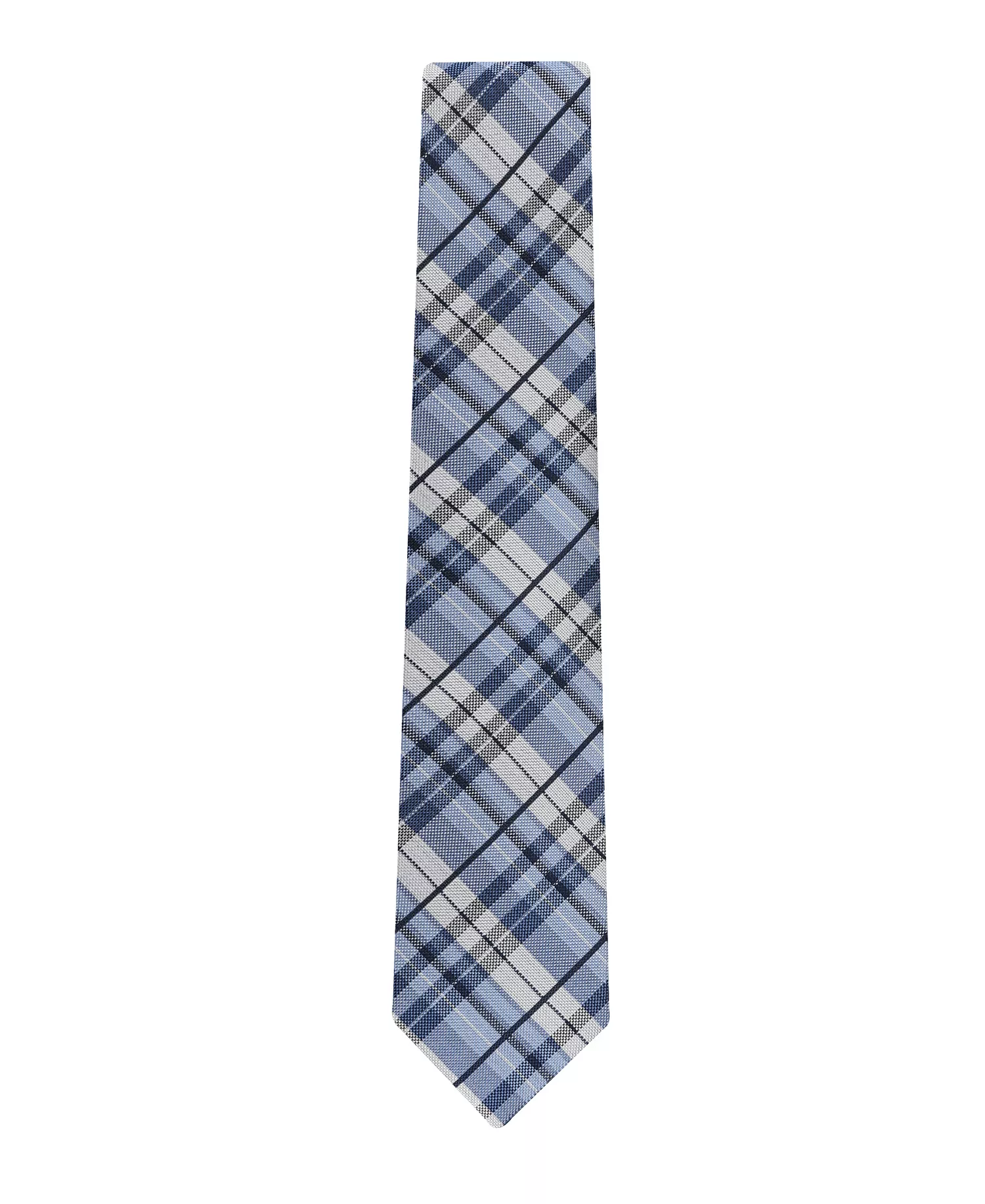 Men's Rhode Seasonal Plaid Tie - Blue - ONE SIZE