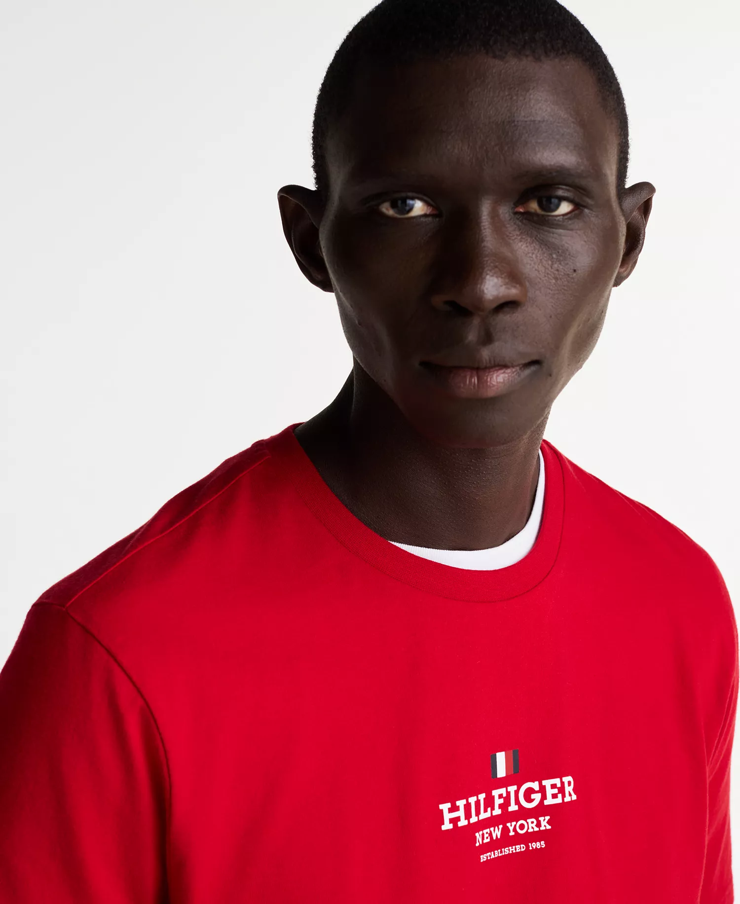 Men's New York Logo T-Shirt - Medium Red - S