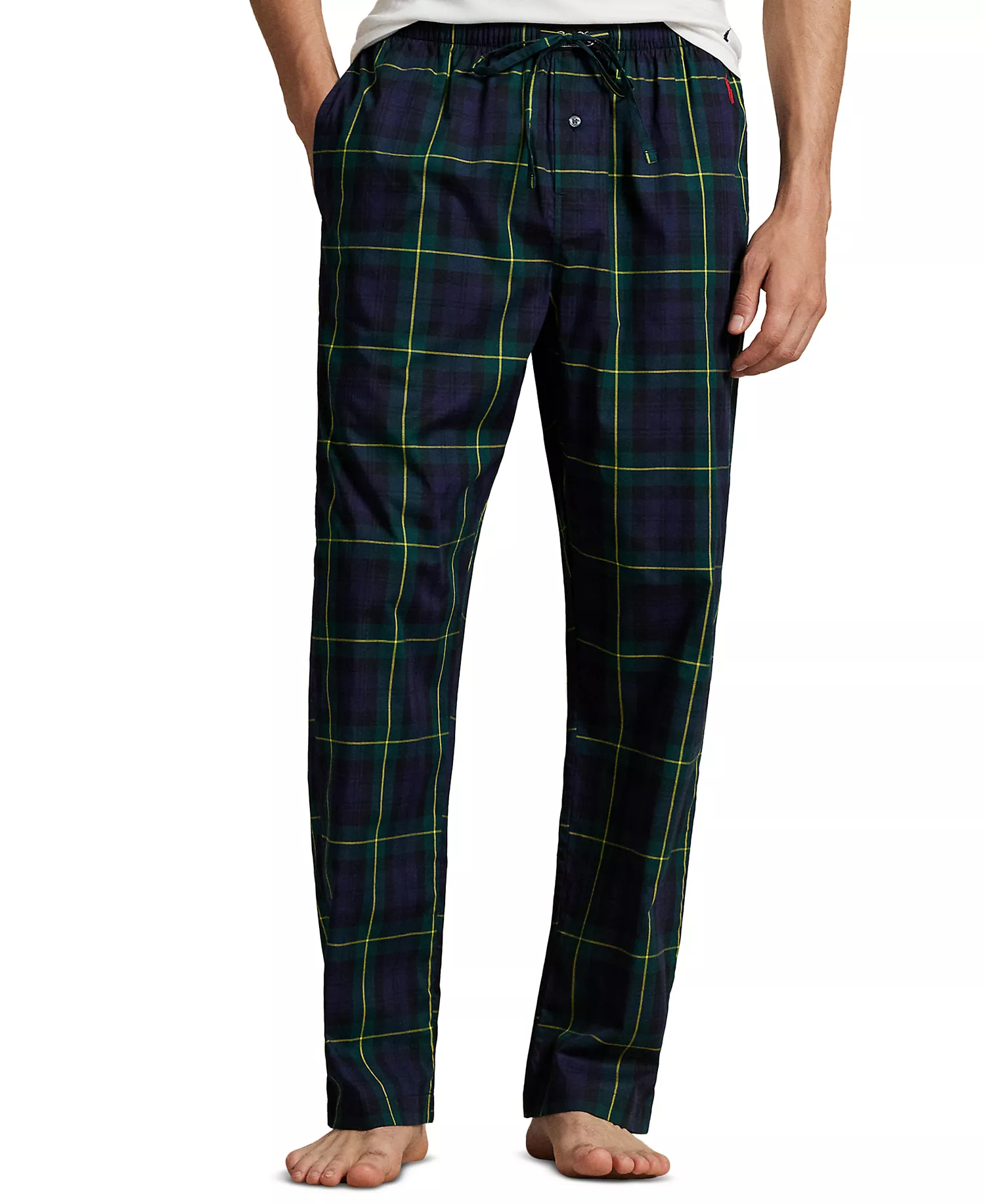 Men's Yarn-Dyed Pajama Pants - Classic Gordon/Rl2000 Red - S
