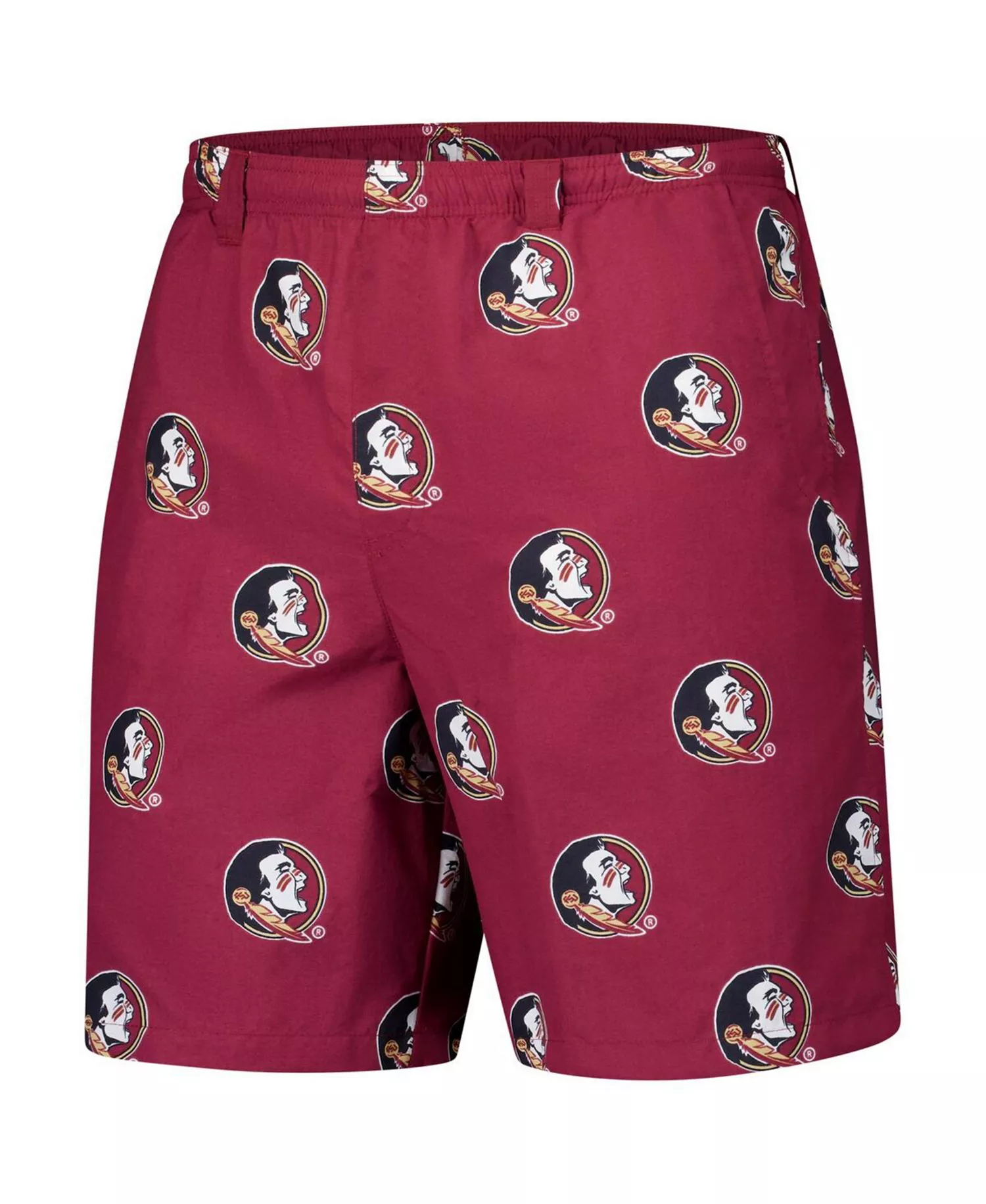 Men's Garnet Florida State Seminoles PFG Backcast III Omni-Shade Shorts - Garnet - L