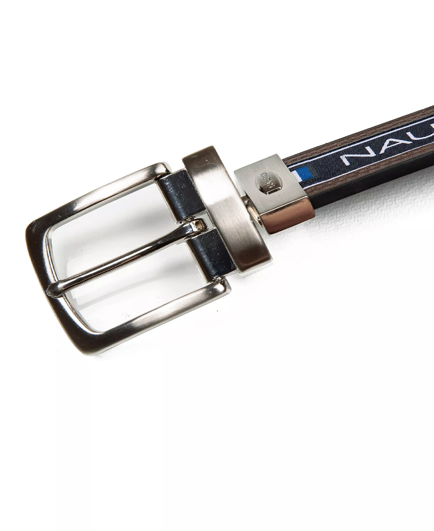 Men's Reversible Flag Belt - Navy - Large