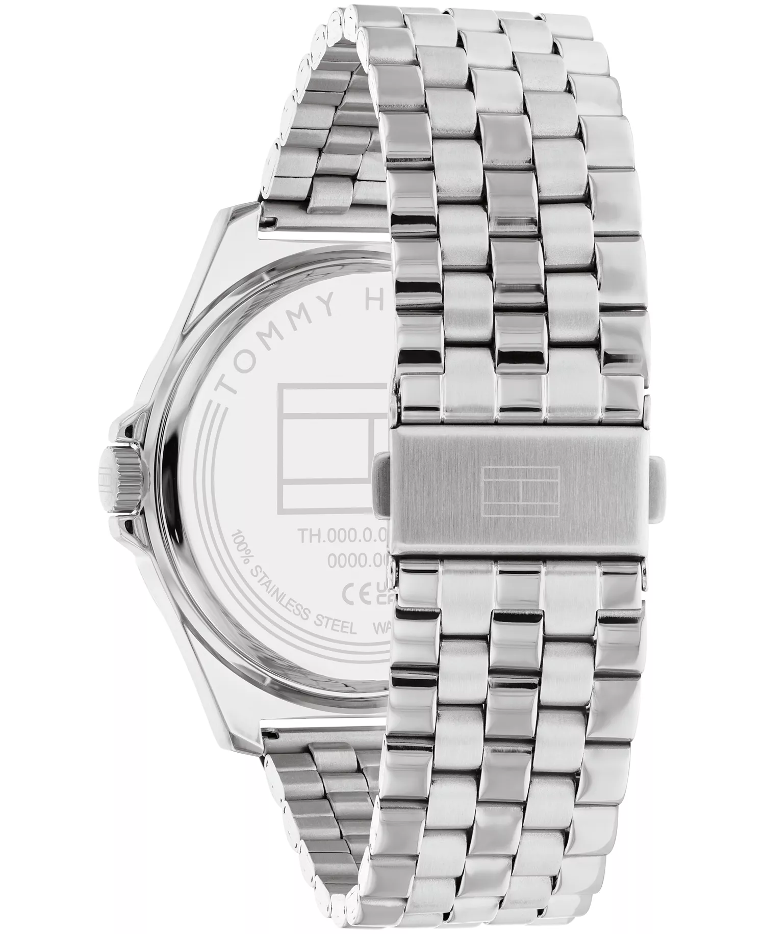 Men's Quartz Silver Stainless Steel Watch 42mm - Silver - 42