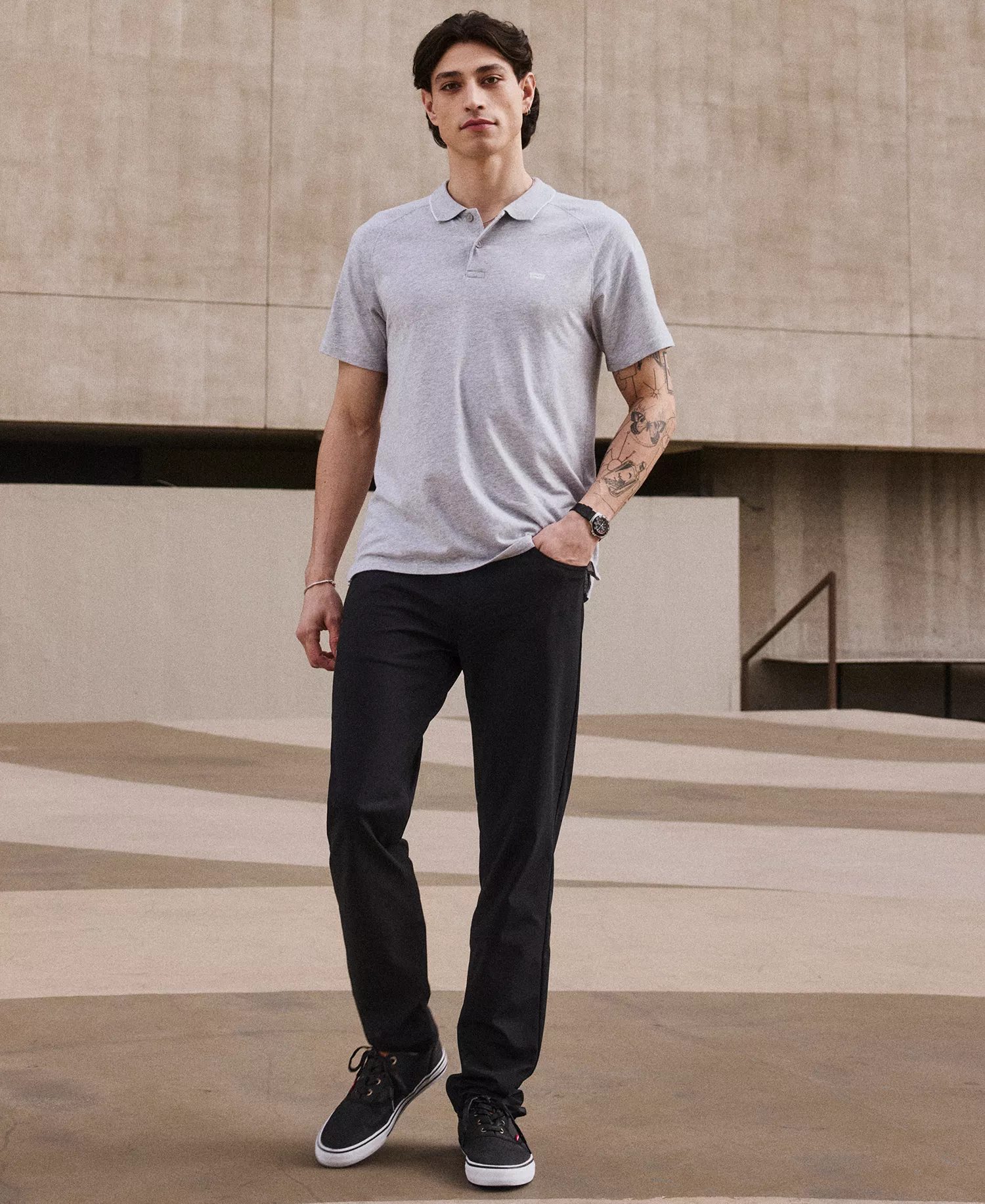 Men's 511 Slim-Fit Flex-Tech Pants - Black - 29 - 30