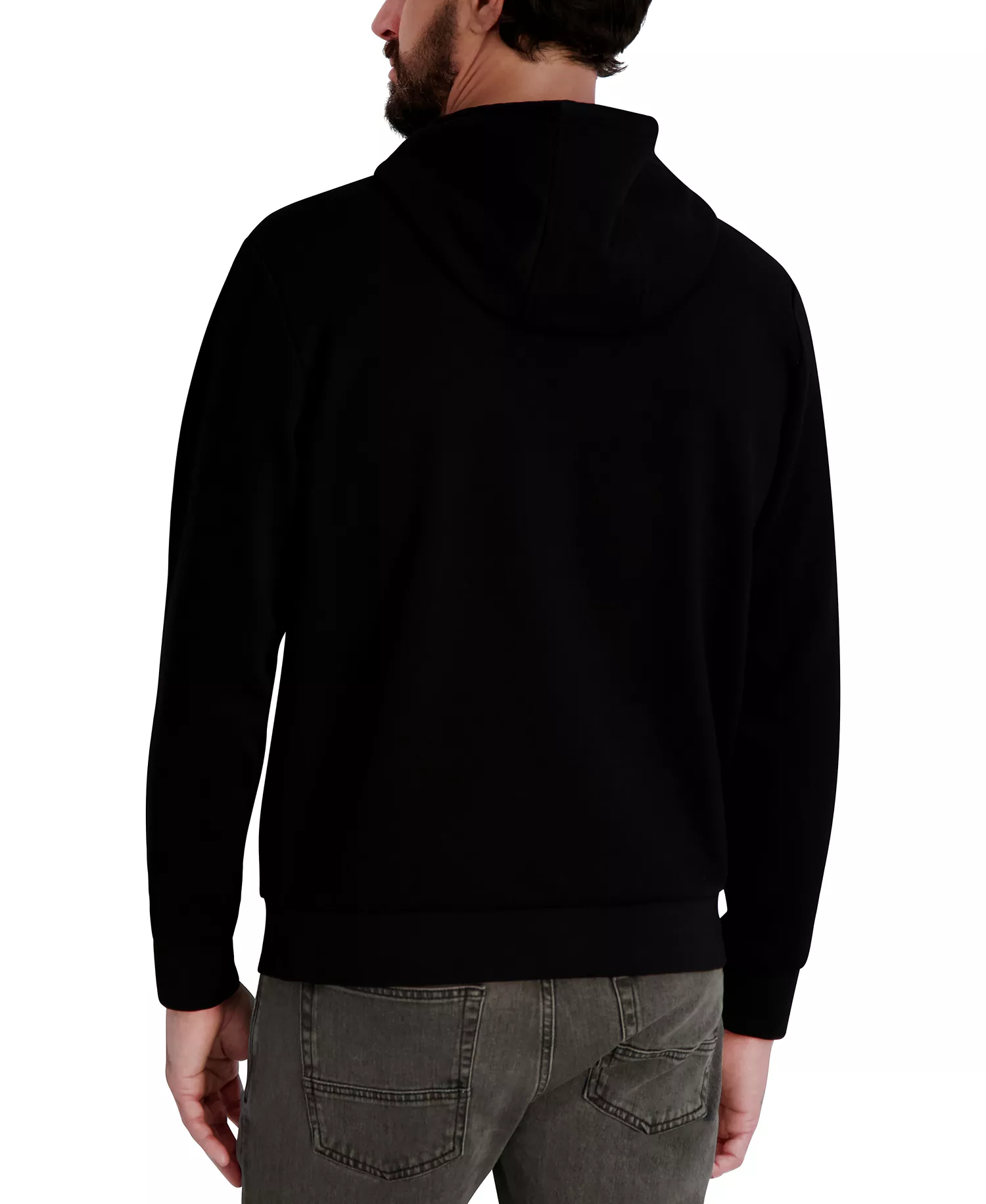 Men's Textured Armor Pull-On Sweatshirt - Black - 2XL