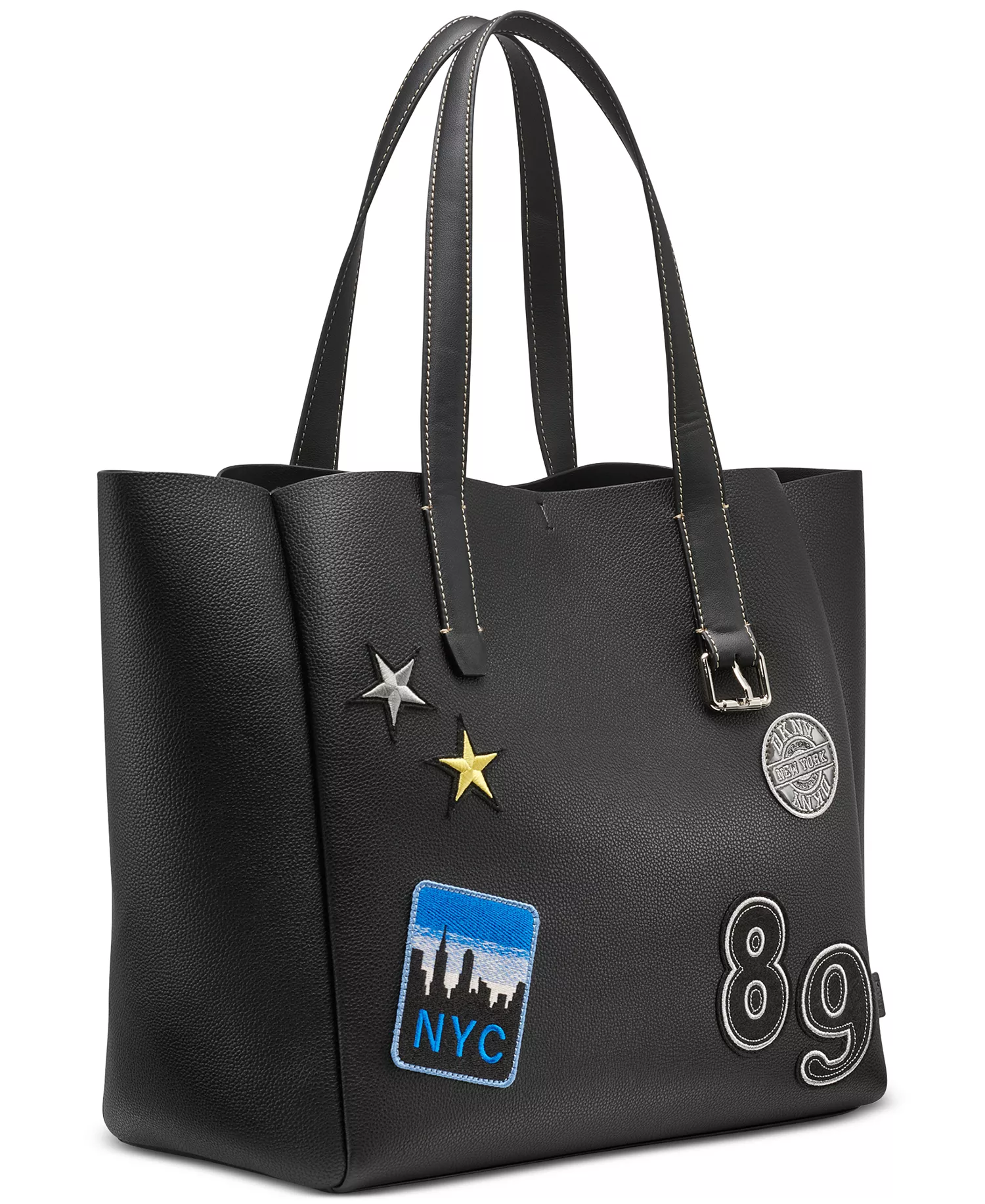 Reese Extra Large Tote Bag - Black/silver - NO SIZE