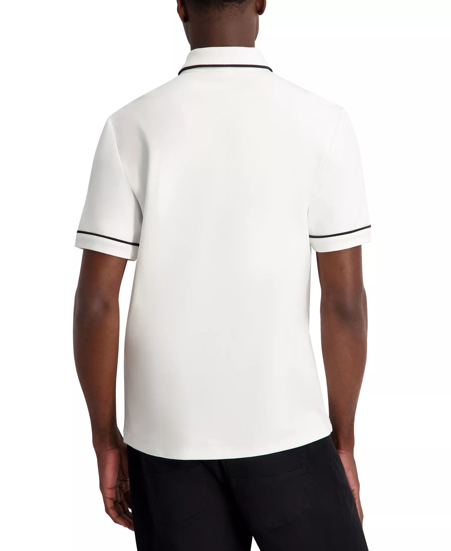 Men's Interlock Polo Shirt - White - 2XL