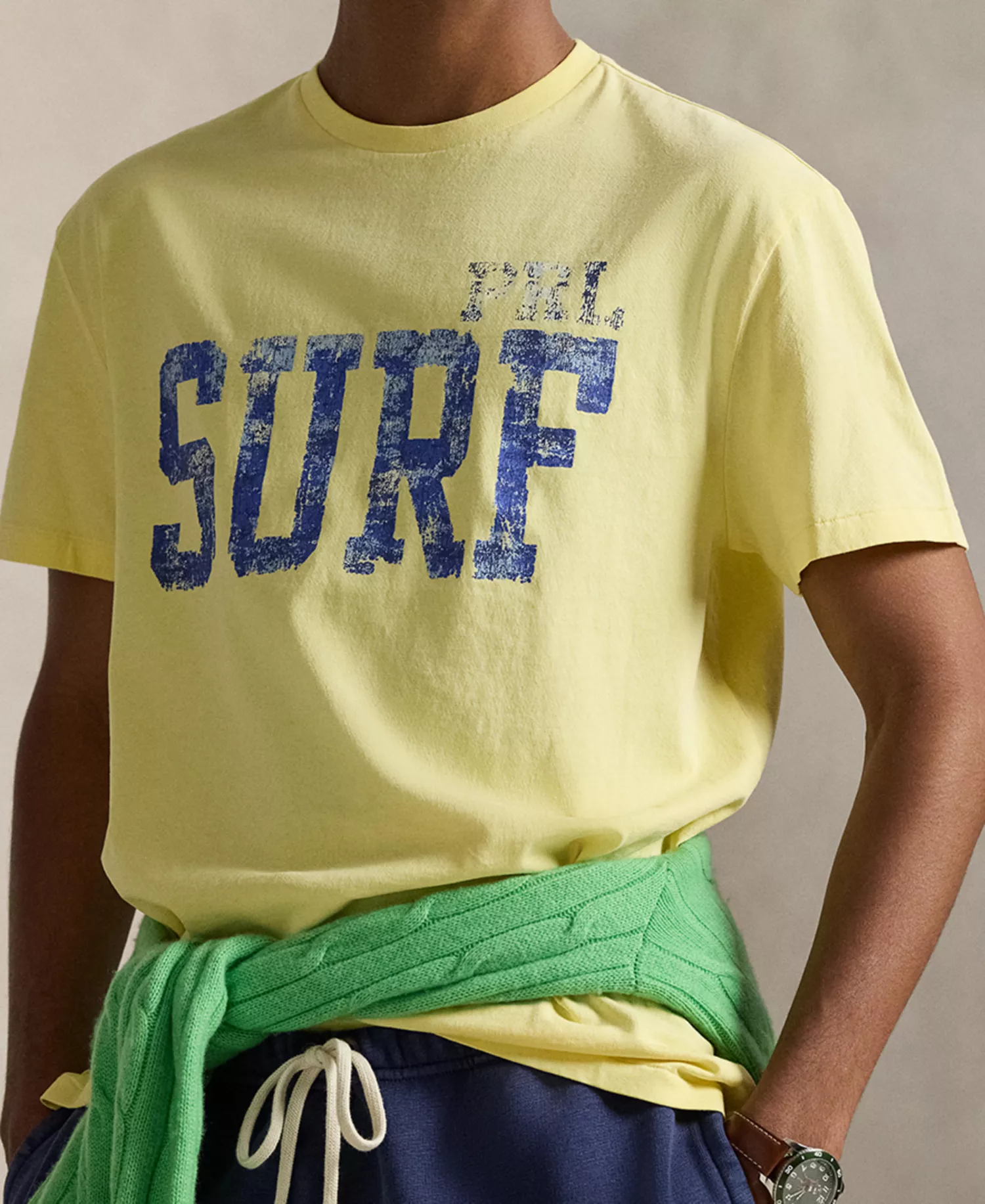 Men's PRL Surf Graphic T-Shirt - Resort Gold - 2XL