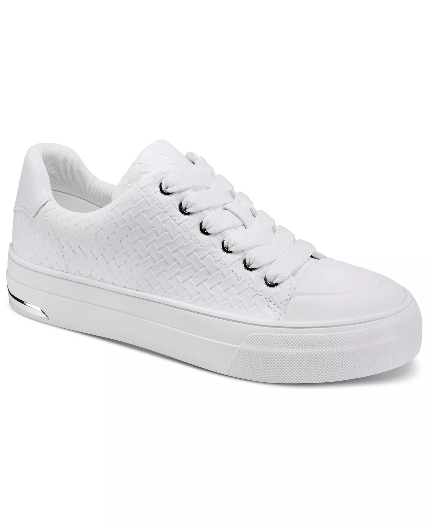 Women's York Lace-Up Sneakers - White - 6M