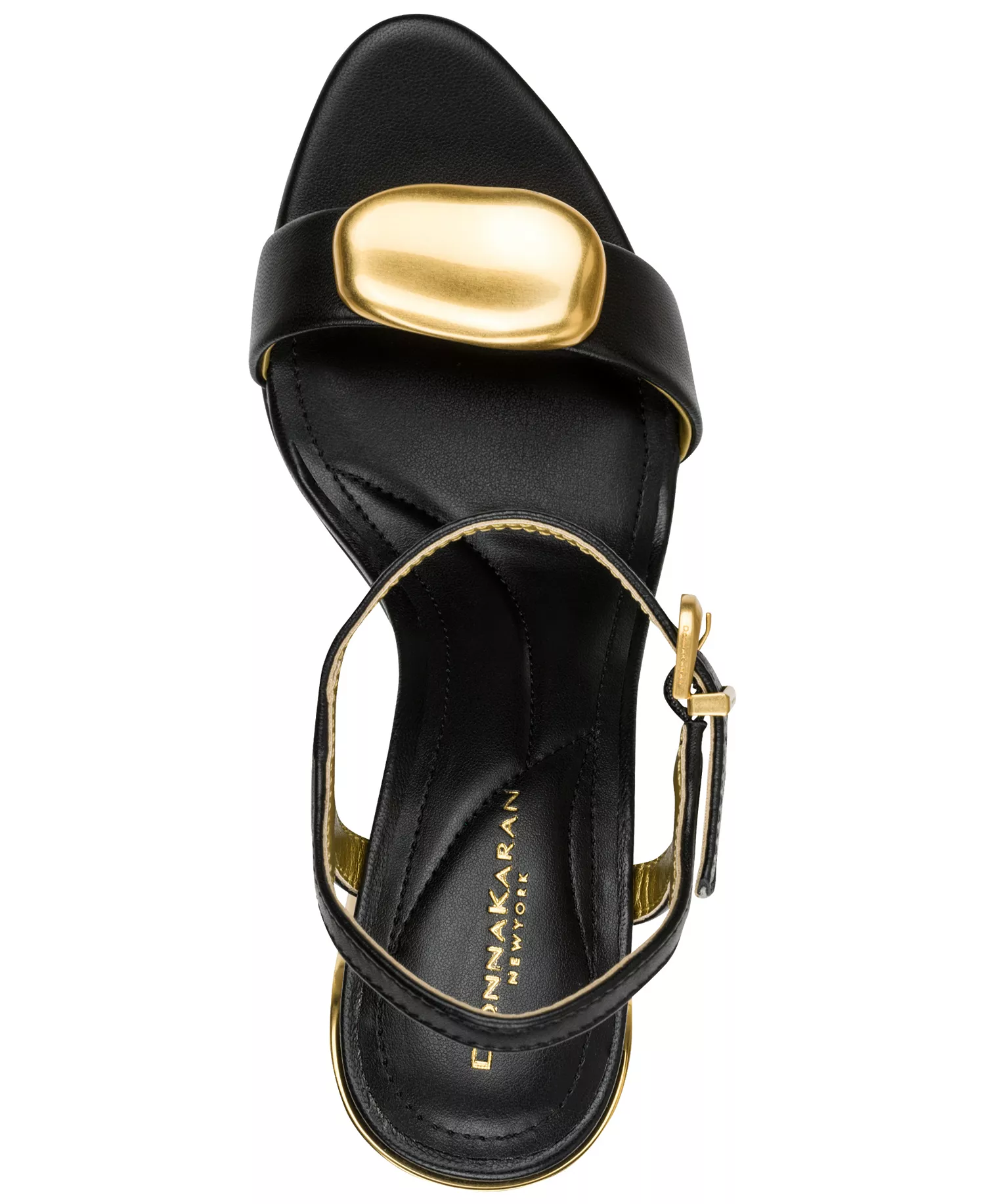 Women's Seraphina Ankle Strap Dress Sandals - Black - 10