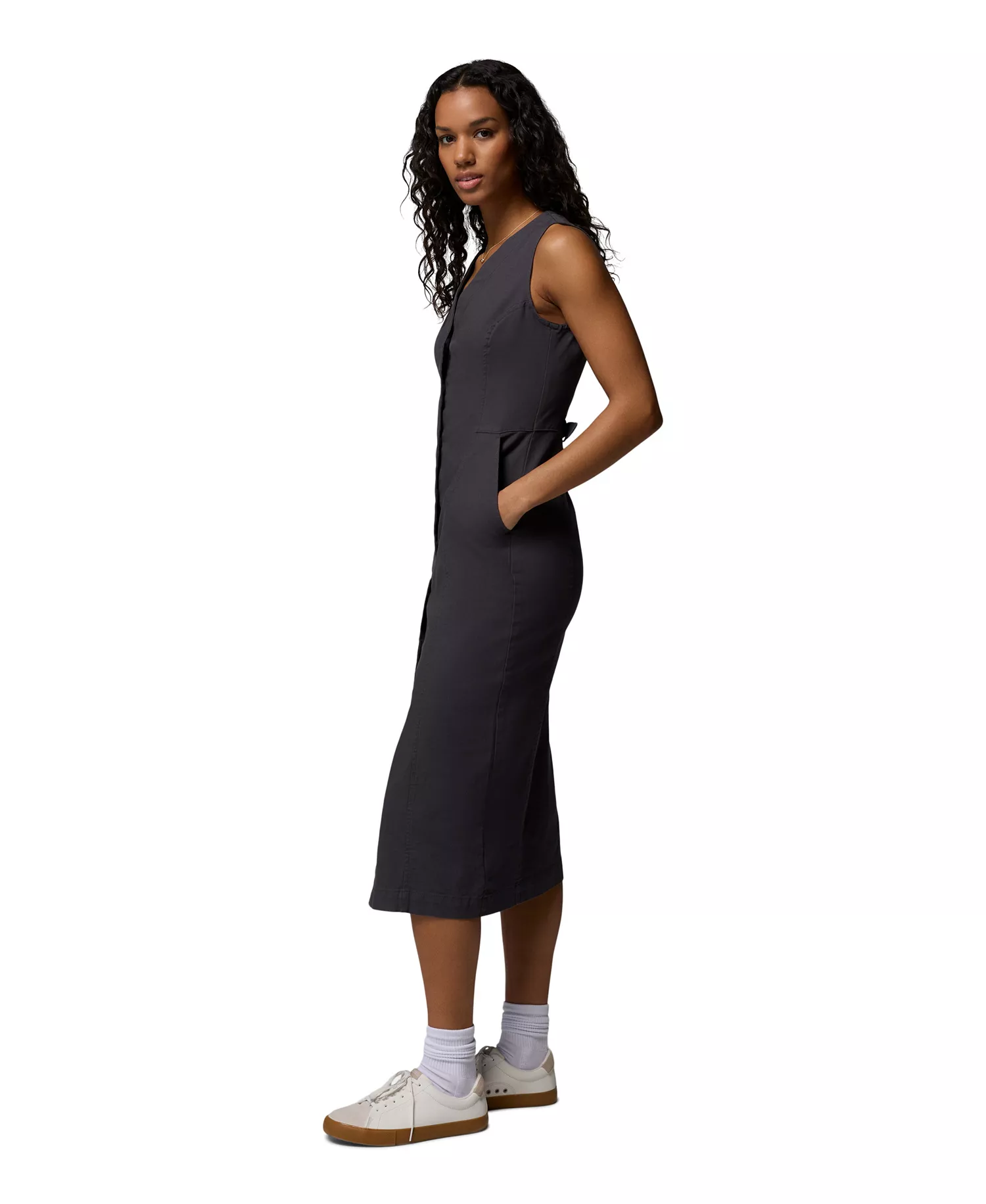 Women's Iris Canyon Sleeveless Dress - Shark - 10