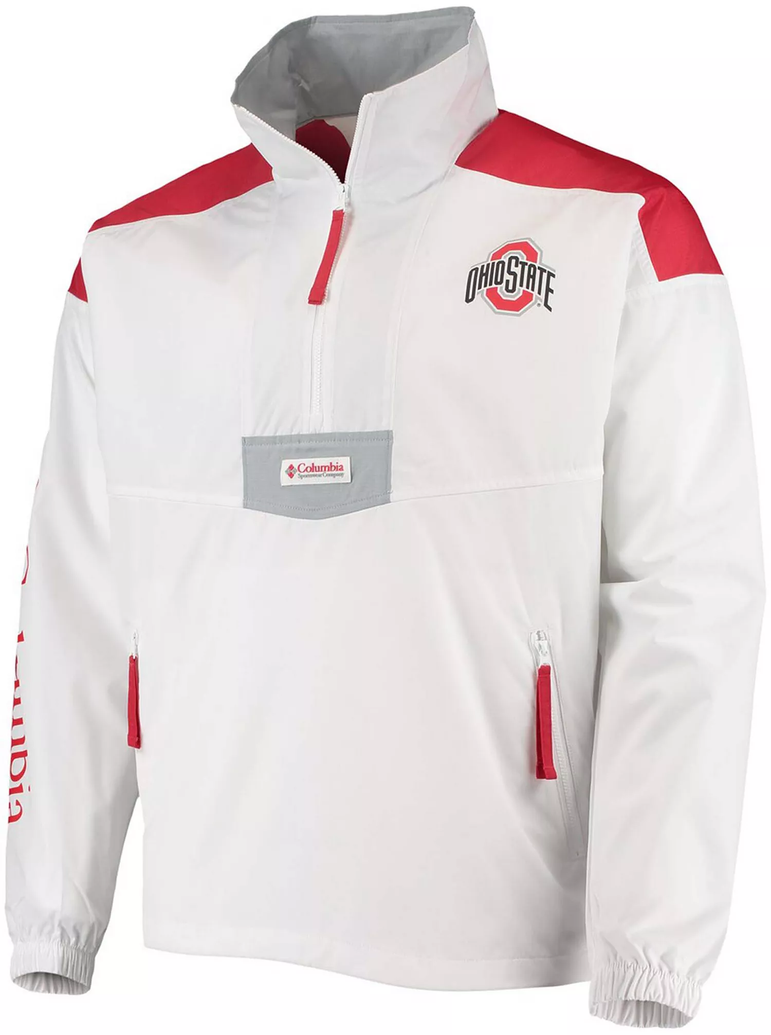 Men's Oklahoma Sooners Santa Ana Anorak Quarter-Zip Jacket - White - M