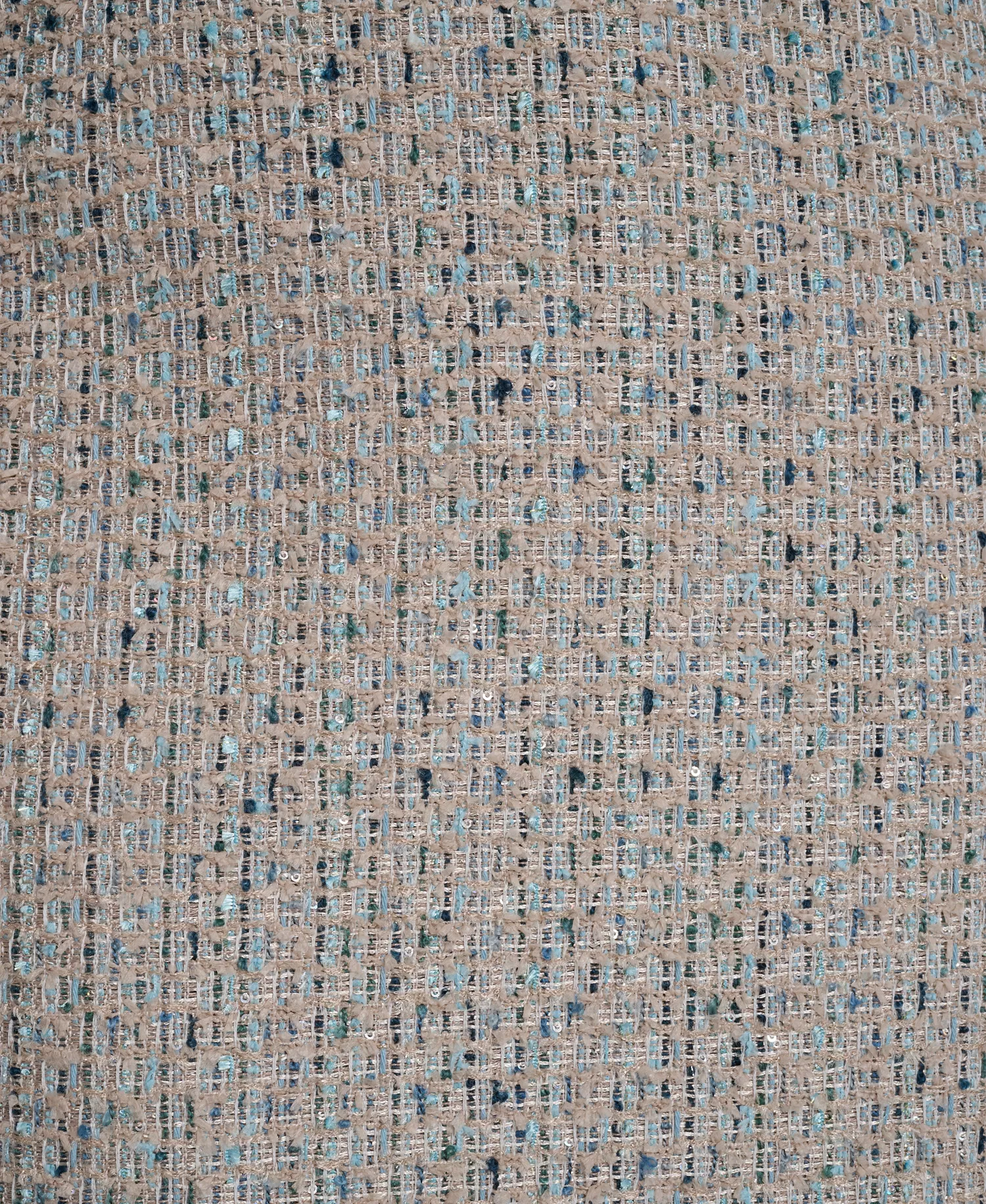 Petite Knee Length Pencil Fashion Skirt - Latte Multi - 0P