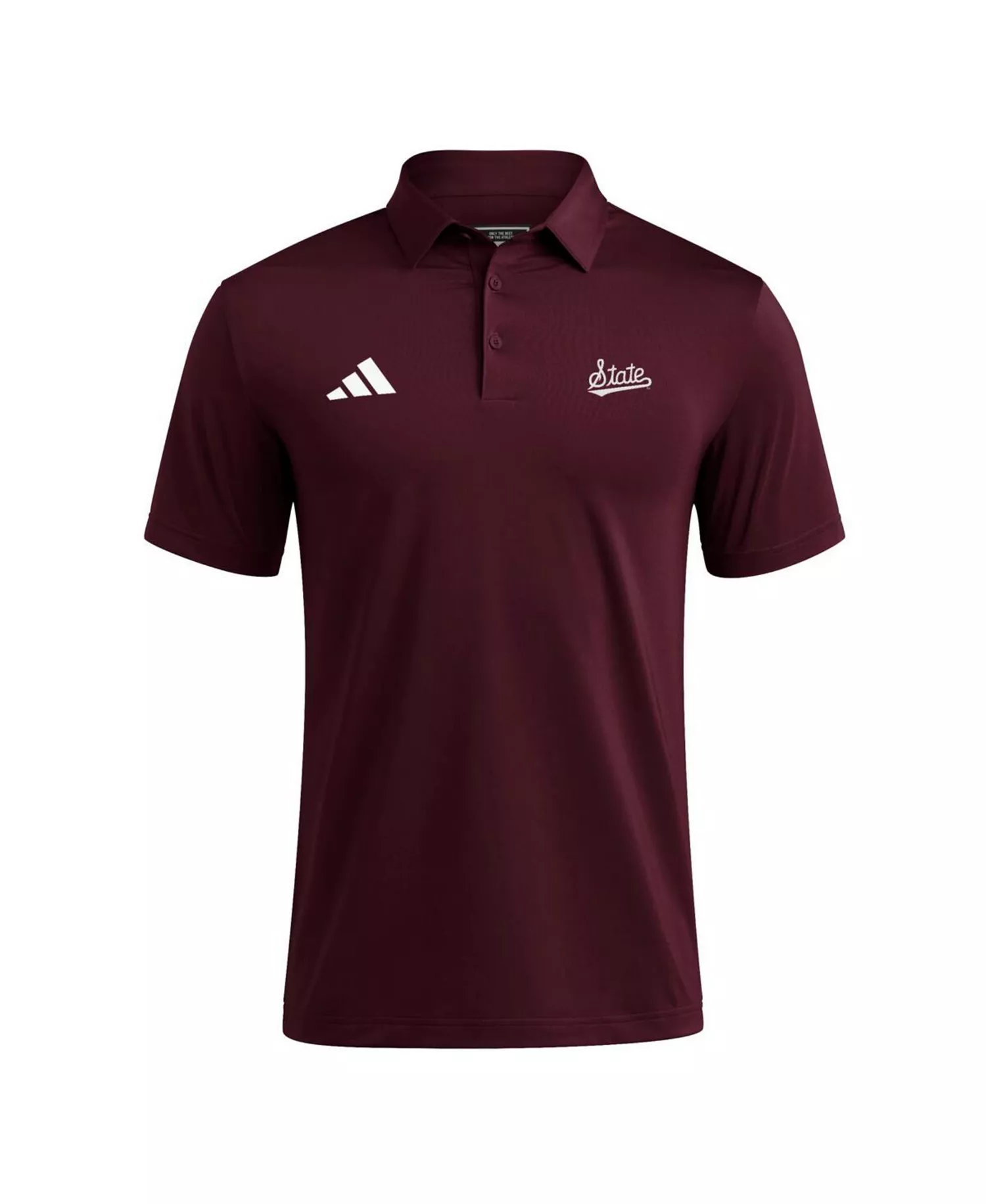 Men's Maroon Mississippi State Bulldogs Ultimate 365 Polo Shirt - Maroon - 2XL