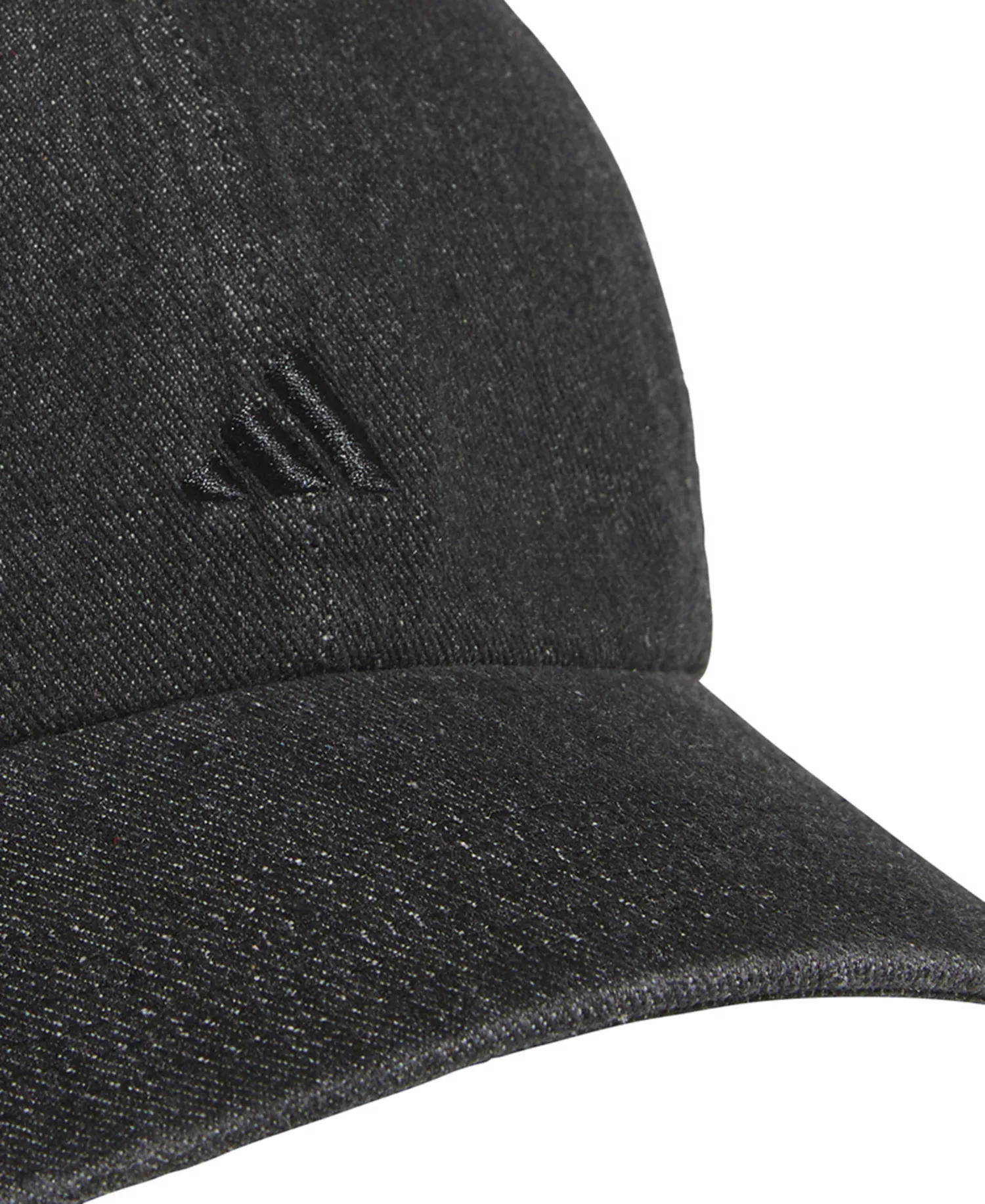 Women's Denim Strapback Hat - Black - ONE SIZE