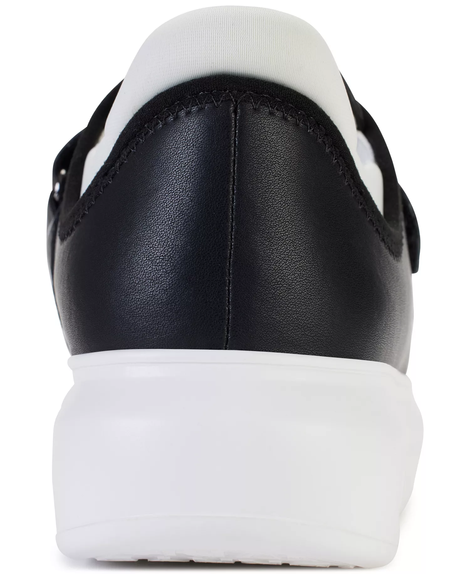 Women's Jamiah Platform Sneakers - Black and White - 10M
