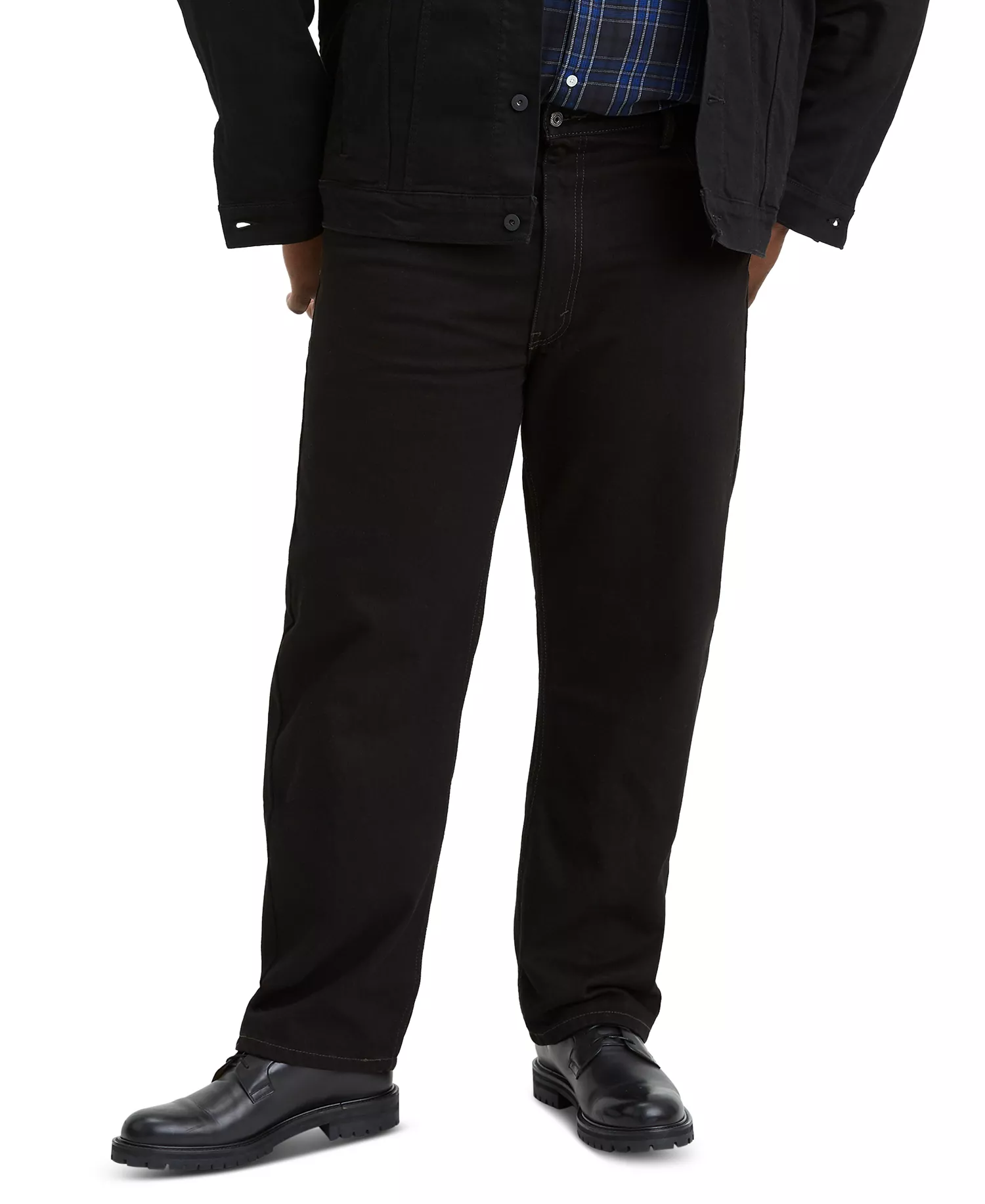 Men's Big & Tall 505™ Original-Fit Non-Stretch Jeans - Black - 32
