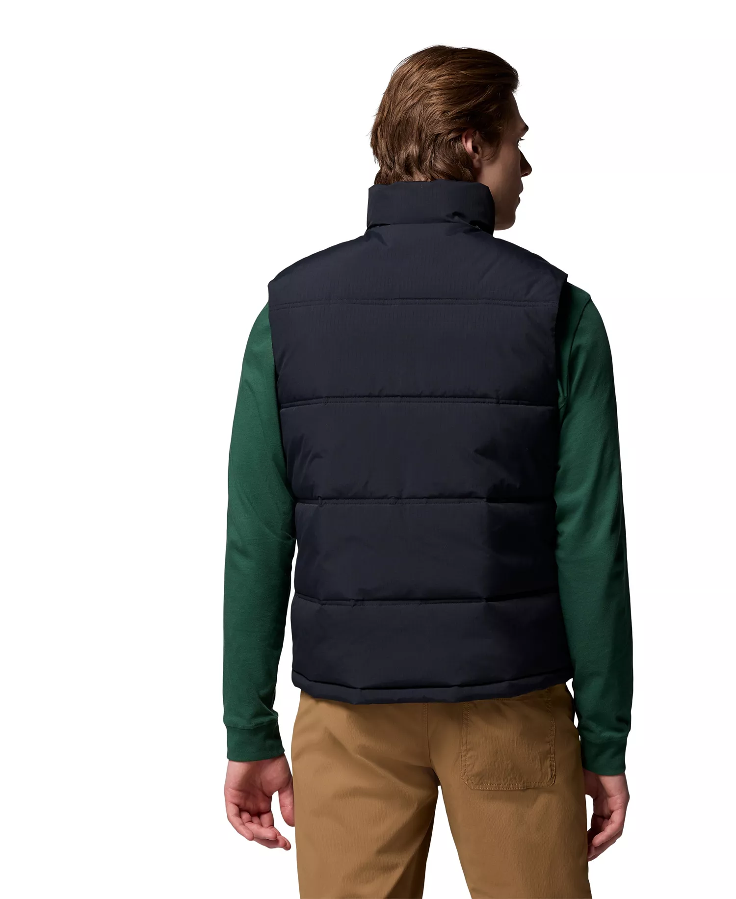 Men's Landroamer Puffer Vest - Black - L