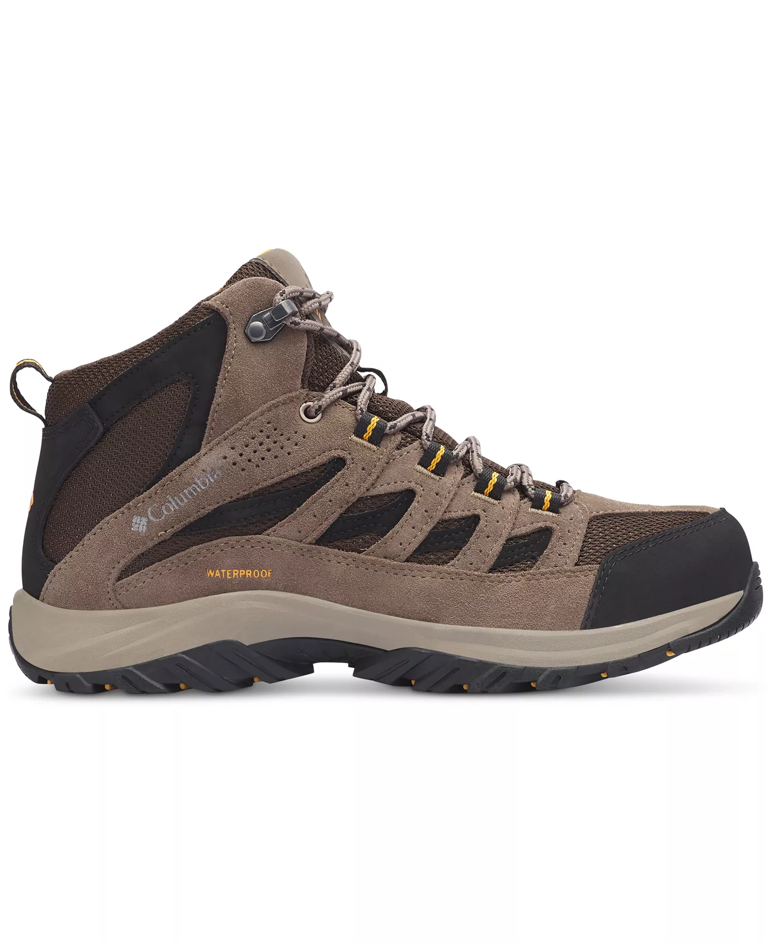 Men's Crestwood Waterproof Mid Hiking Boot - Cordovan, Squash - 11.5M