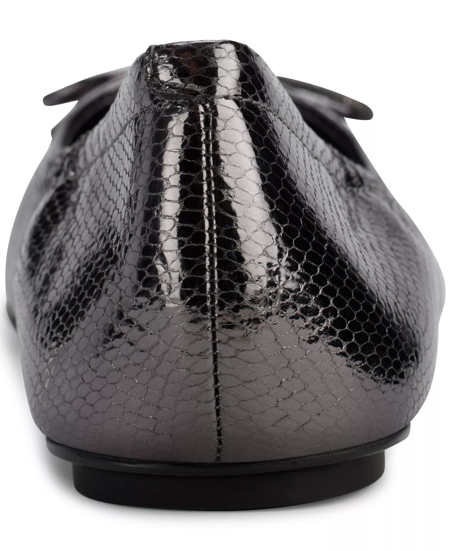 Women's Velma Almond Toe Ballet Flats - Dark Slate - 10M