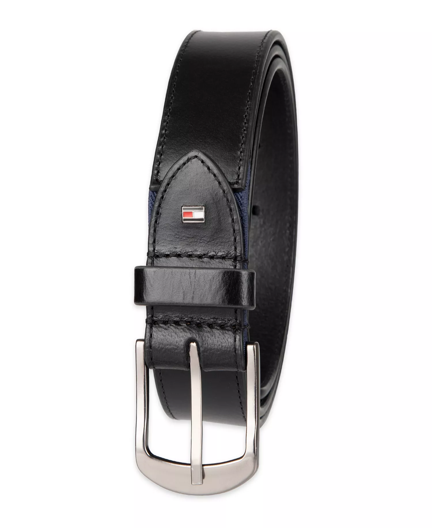 Men's Stretch Comfort Casual Belt - Black - L (38-40)