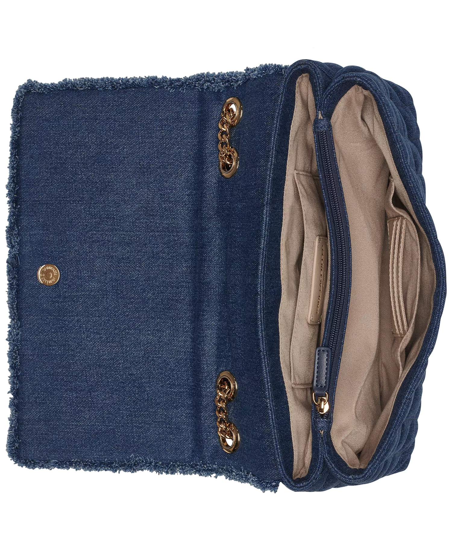 Lafayette Large Shoulder Bag  - Washed Denim - NO SIZE