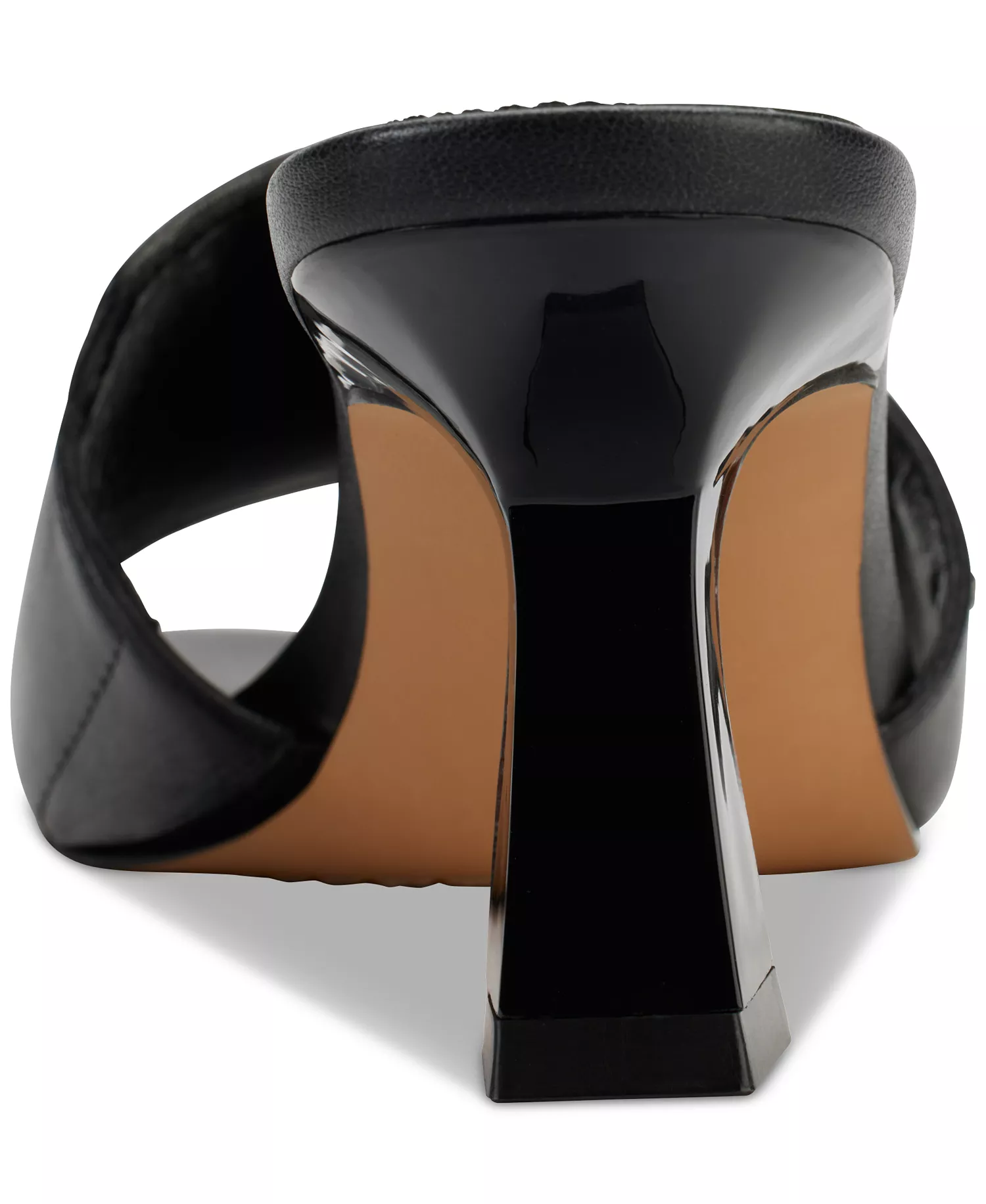 Women's Kailyn Square Toe Slide Sandals - Black - 10M