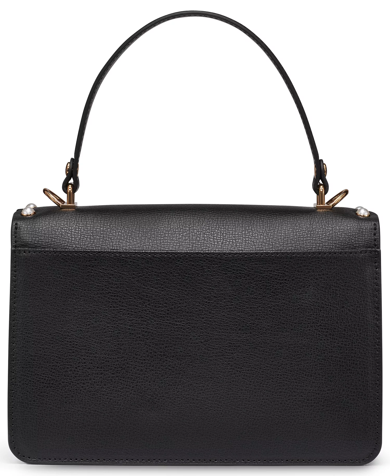 Simone Small Crossbody Handbag - Black/gold - Small