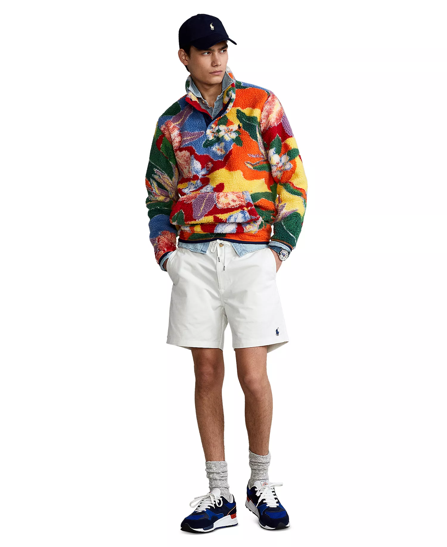 Men's 6-Inch Polo Prepster Stretch Chino Shorts - Deckwash White - 2XL