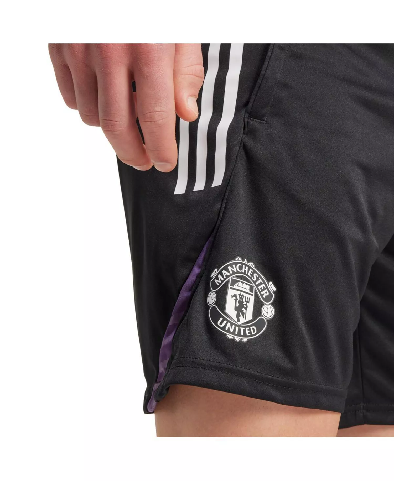 Men's Black Manchester United 2025/26 AEROREADY Training Shorts - Black - 2XL