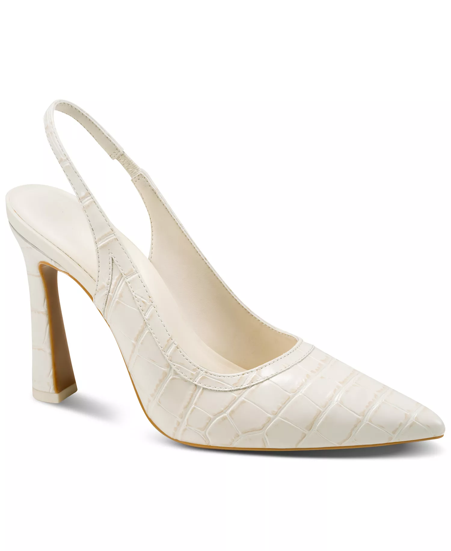 Women's Cinette Slingback Heels - Cream - 10M