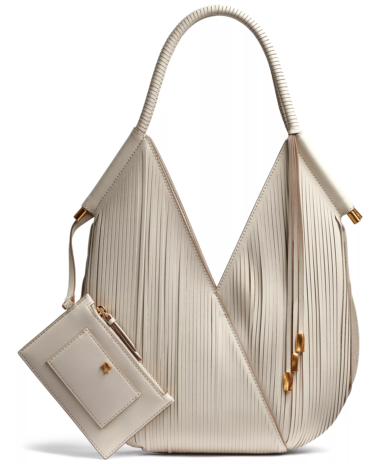Baldwin Laser-cut Mini Shoulder Bag - Sand - NO SIZE
