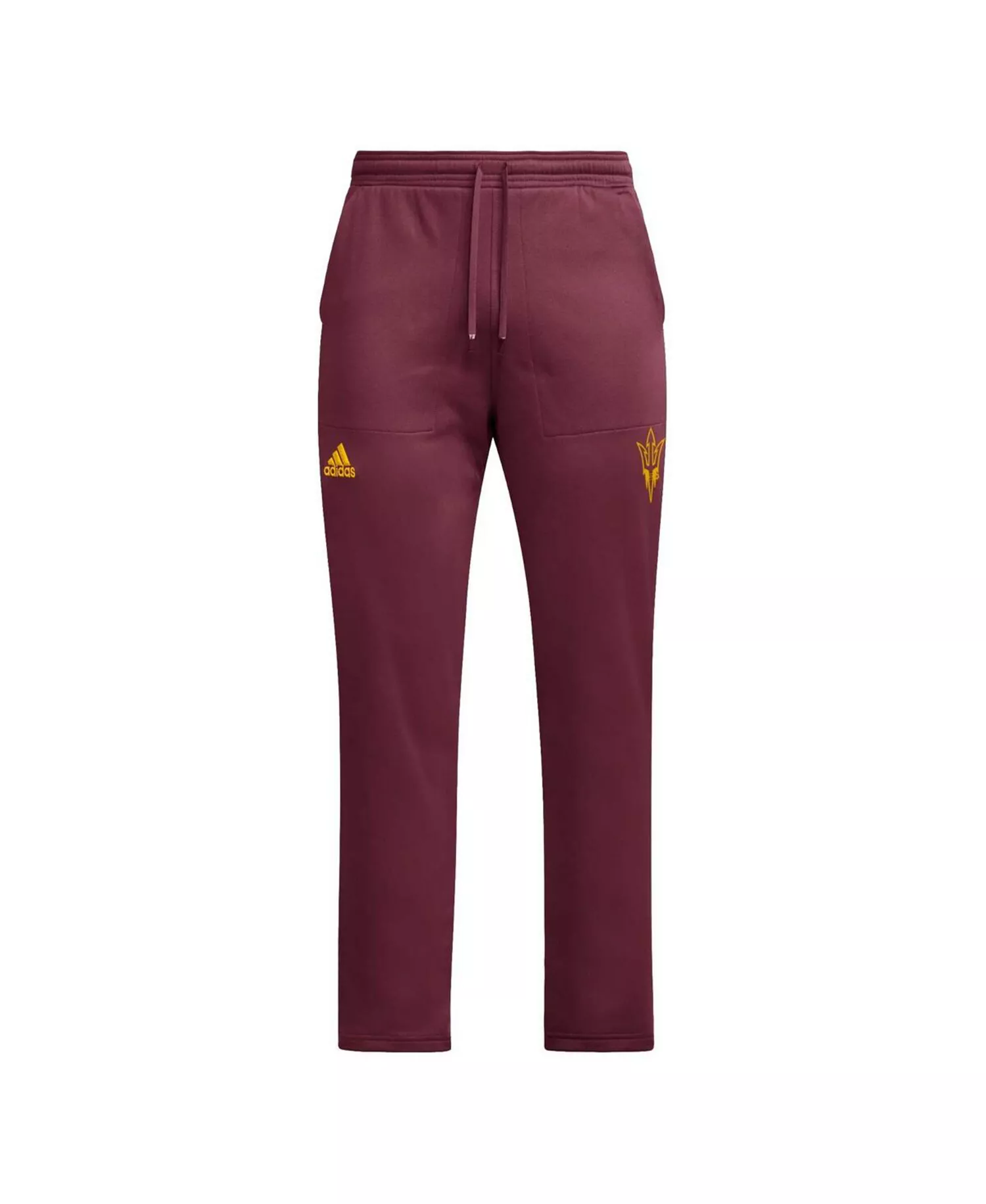 Men's Maroon Arizona State Sun Devils Open Hem AEROREADY Pants - Maroon - L