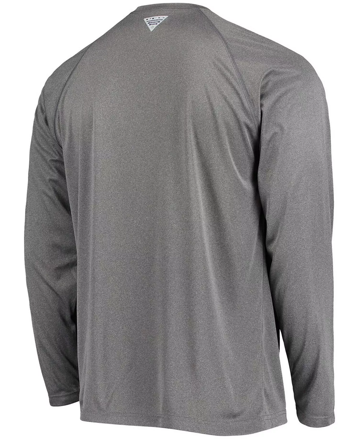 Men's Charcoal Oklahoma Sooners PFG Terminal Tackle Omni-Shade Long Sleeve T-shirt - Charcoal - L
