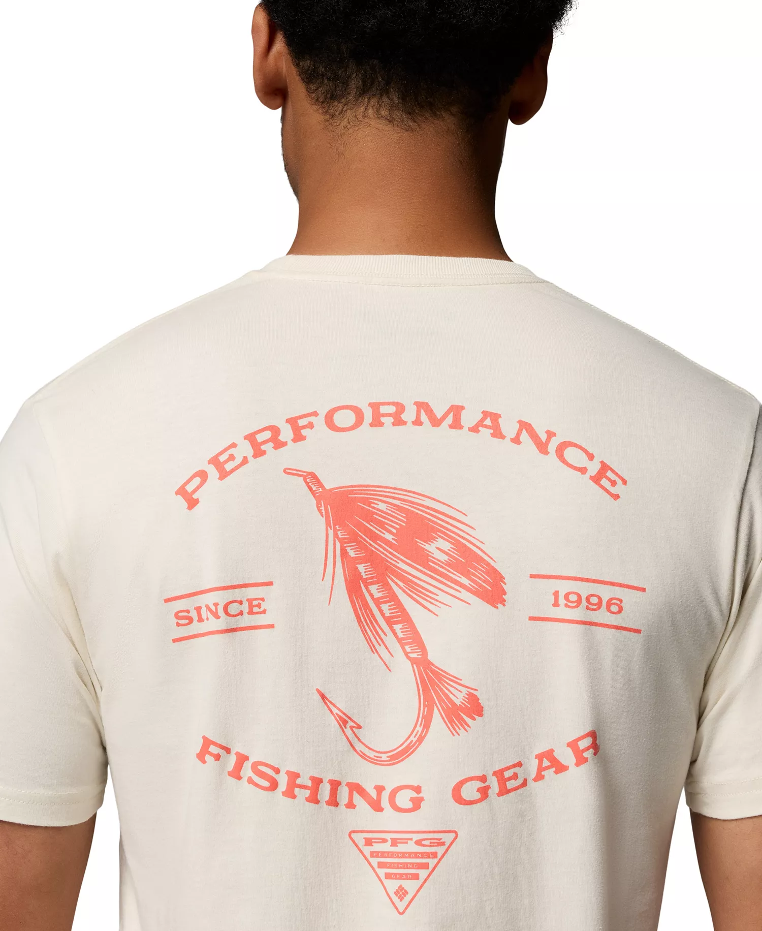 Men's PFG Ahab Graphic T-Shirt - Chalk - L