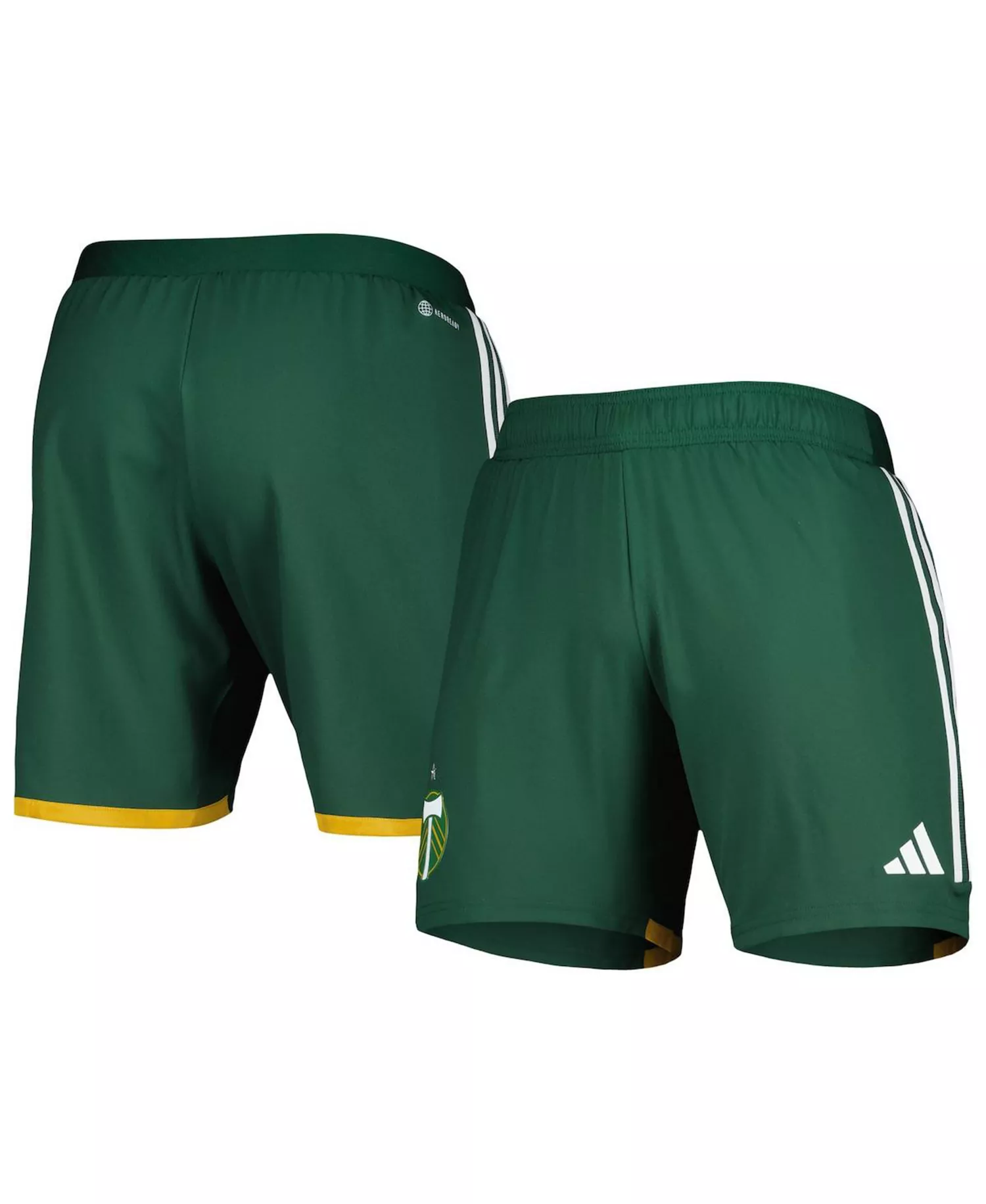 Men's Green Portland Timbers 2023 Away AEROREADY Authentic Shorts - Green - 2XL
