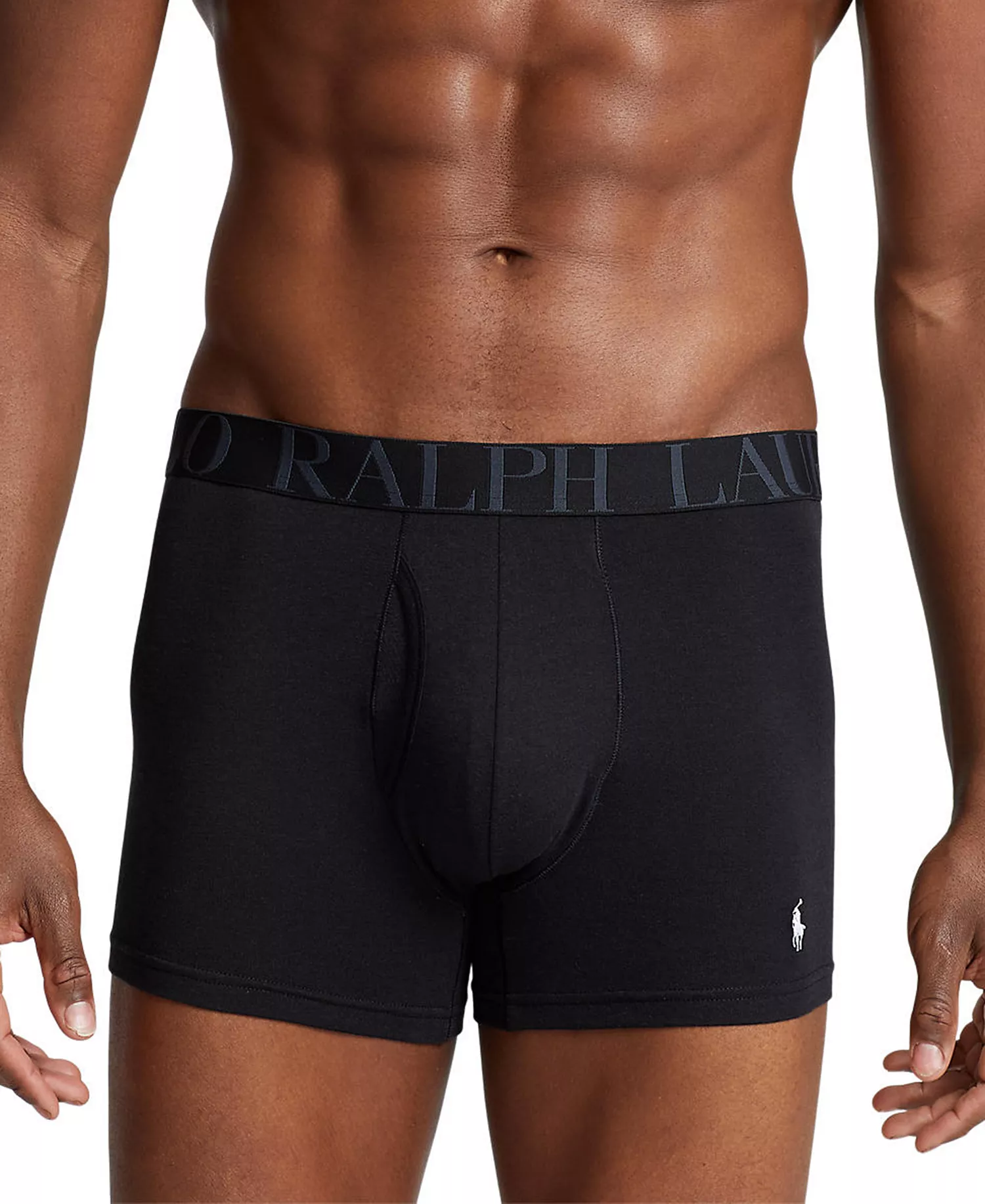 Men's 3-Pack Classic Stretch Boxer Briefs - Andover Heather/Charcoal Heather/Polo Black - L