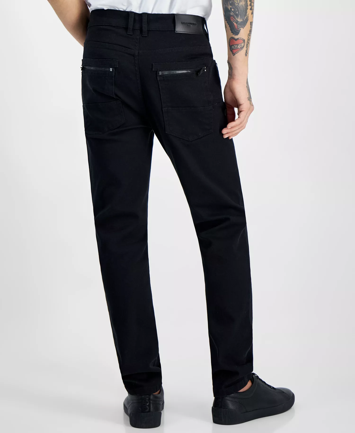 Men's Slim Fit Denim Jeans, Created for Macy's - Black - 34